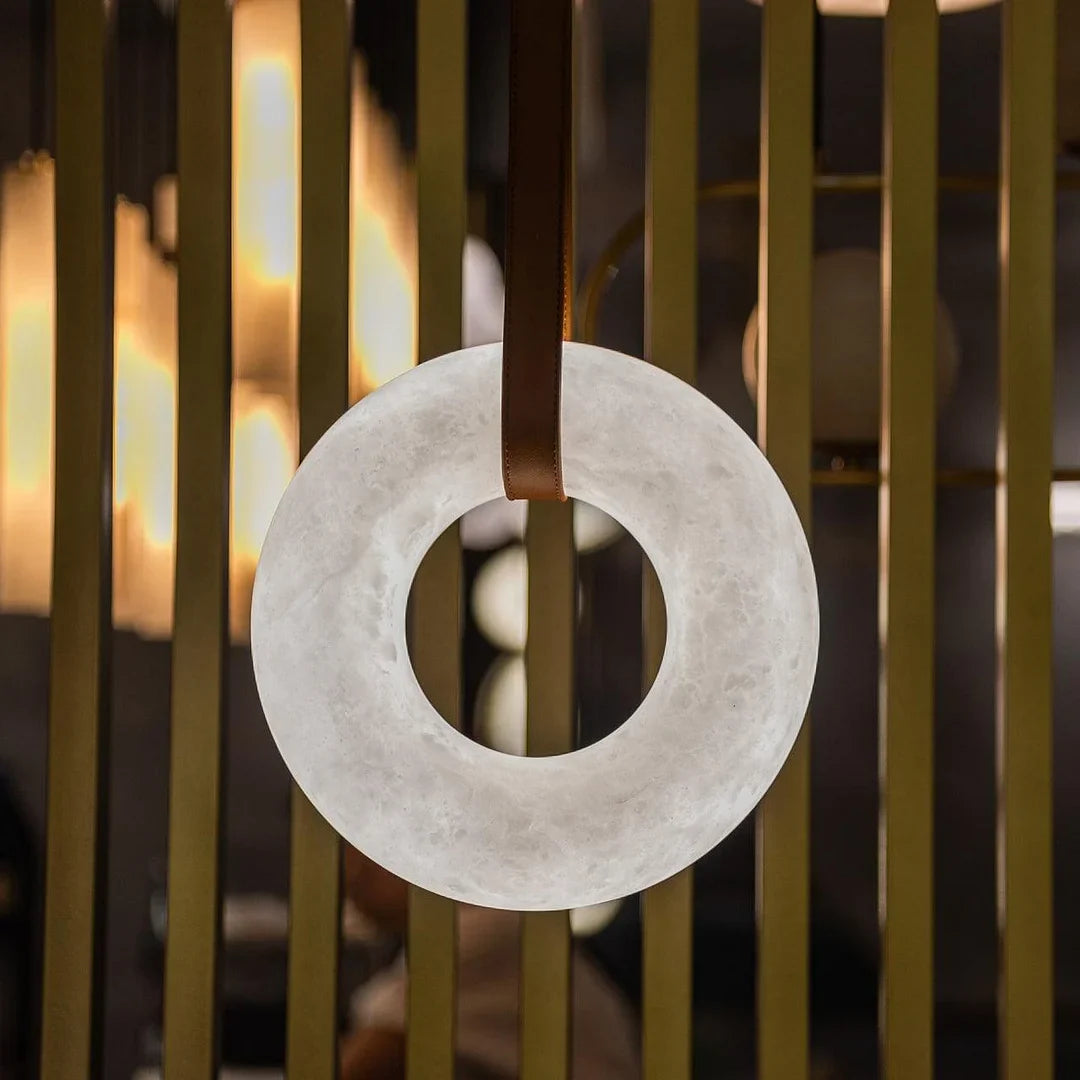Aurtala Premium Nordic Art Alabaster Pendant Lamp - Letslighting