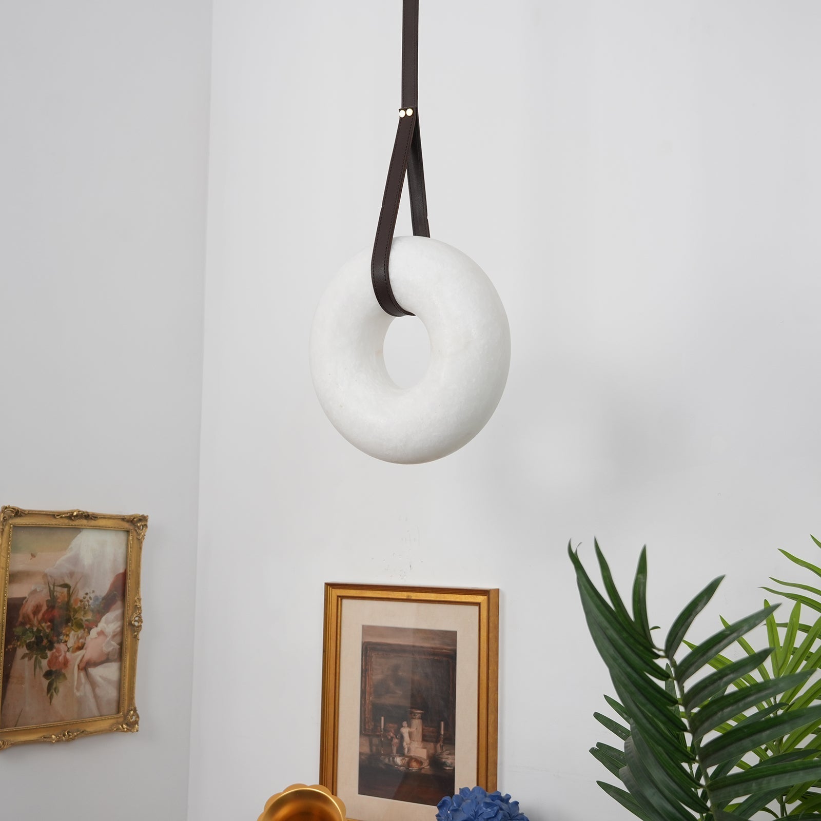 Aurtala Premium Nordic Art Alabaster Pendant Lamp - Letslighting