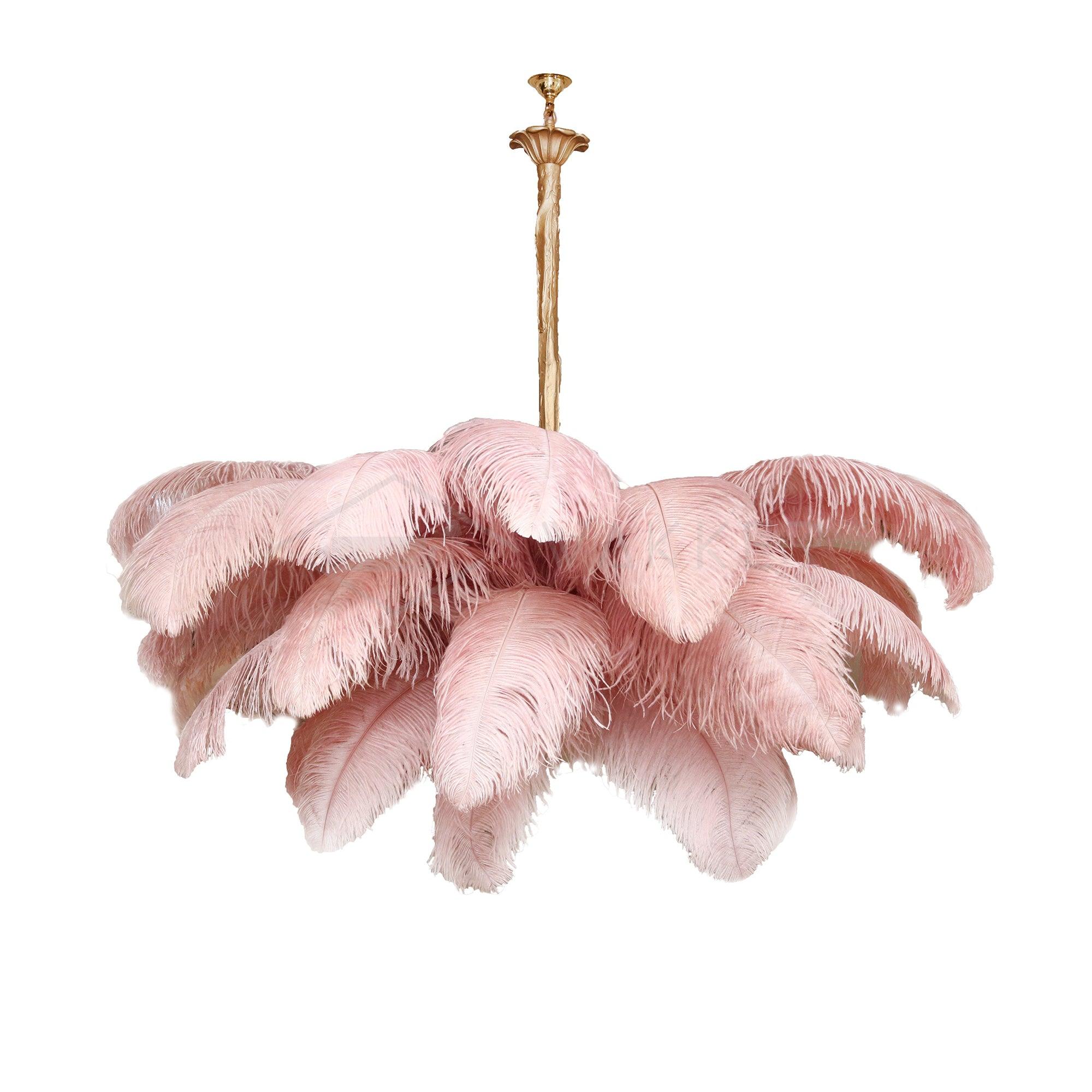 O'Moore Luxury Ostrich Feather Chandelier - Letslighting