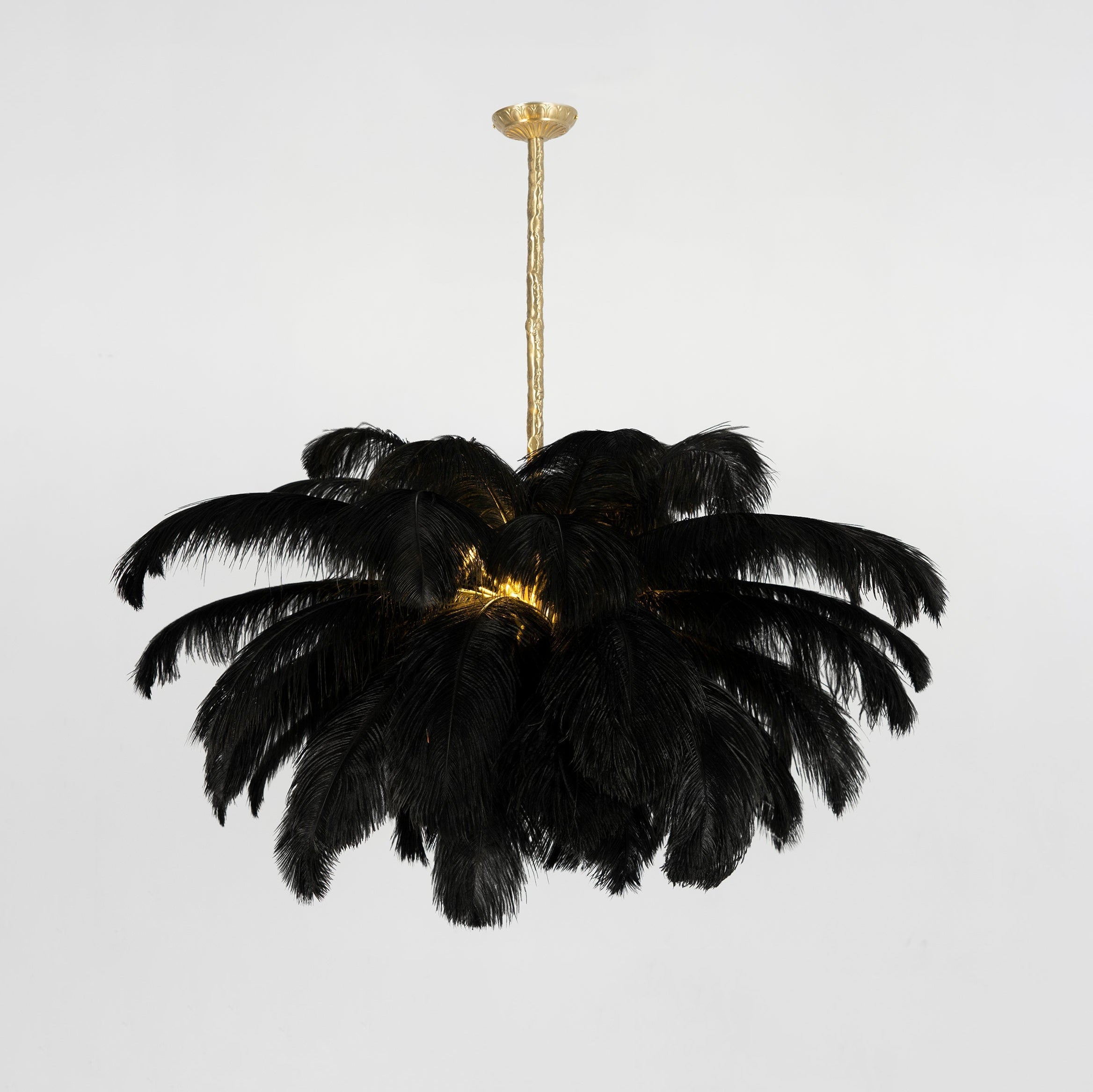 O'Moore Luxury Ostrich Feather Chandelier - Letslighting
