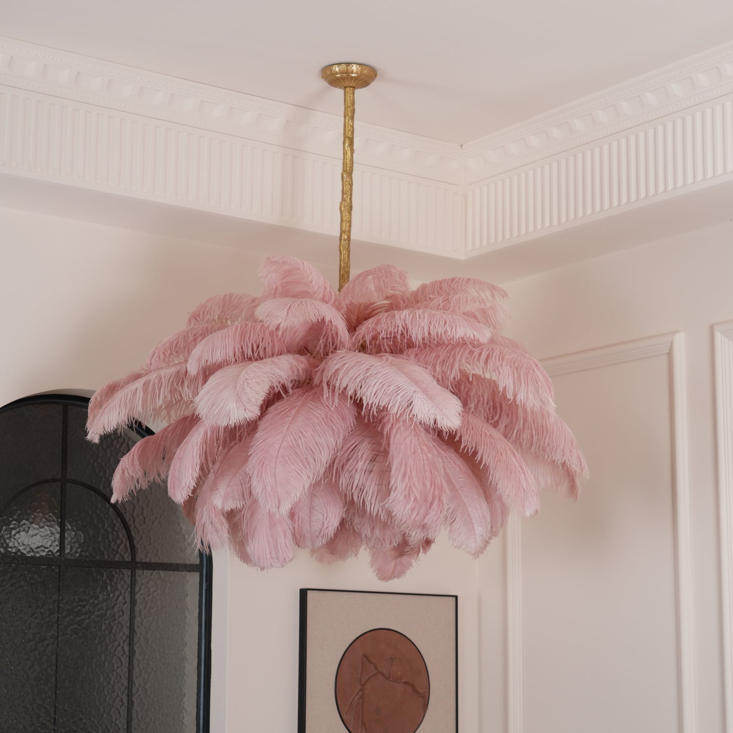 O'Moore Luxury Ostrich Feather Chandelier - Letslighting