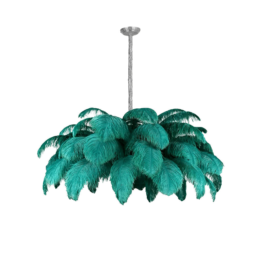 O'Moore Luxury Ostrich Feather Chandelier - Letslighting