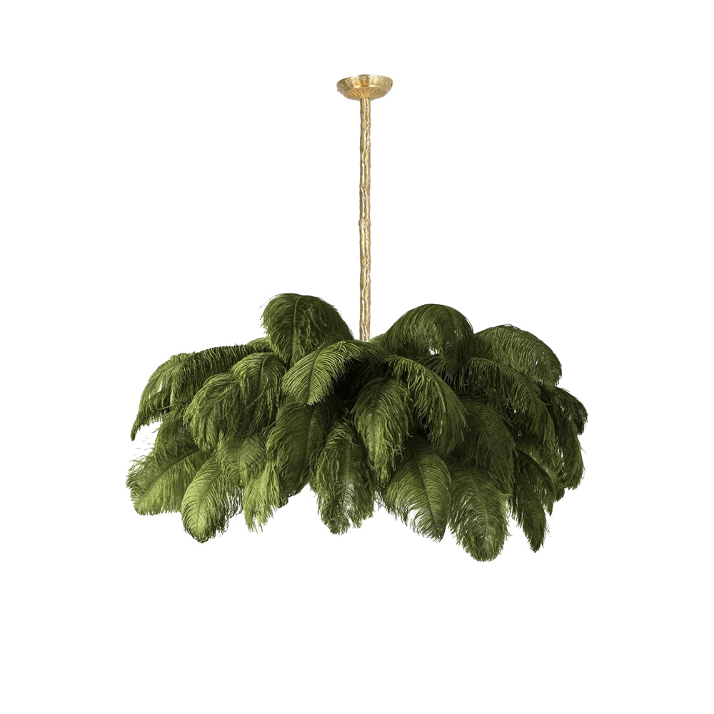 O'Moore Luxury Ostrich Feather Chandelier - Letslighting