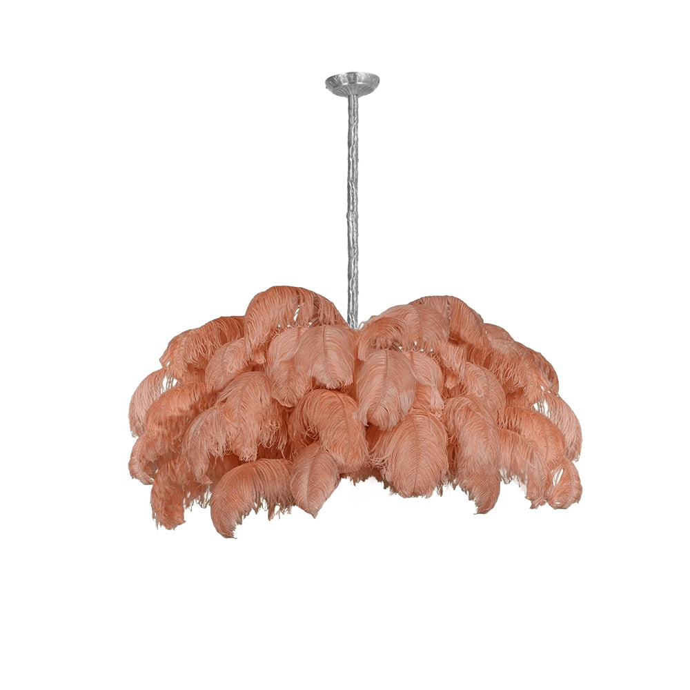 O'Moore Luxury Ostrich Feather Chandelier - Letslighting