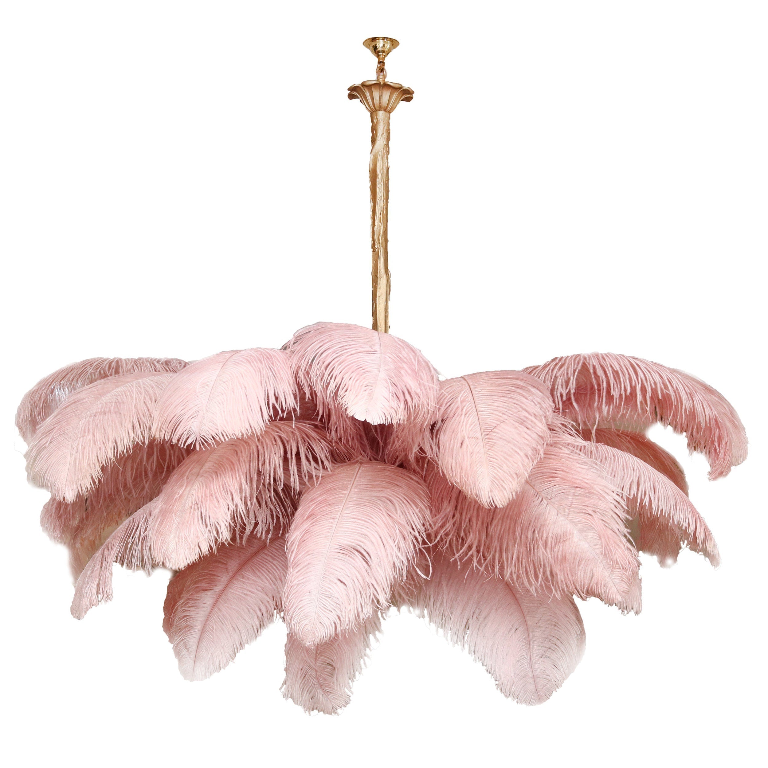 O'Moore Luxury Ostrich Feather Chandelier - Letslighting