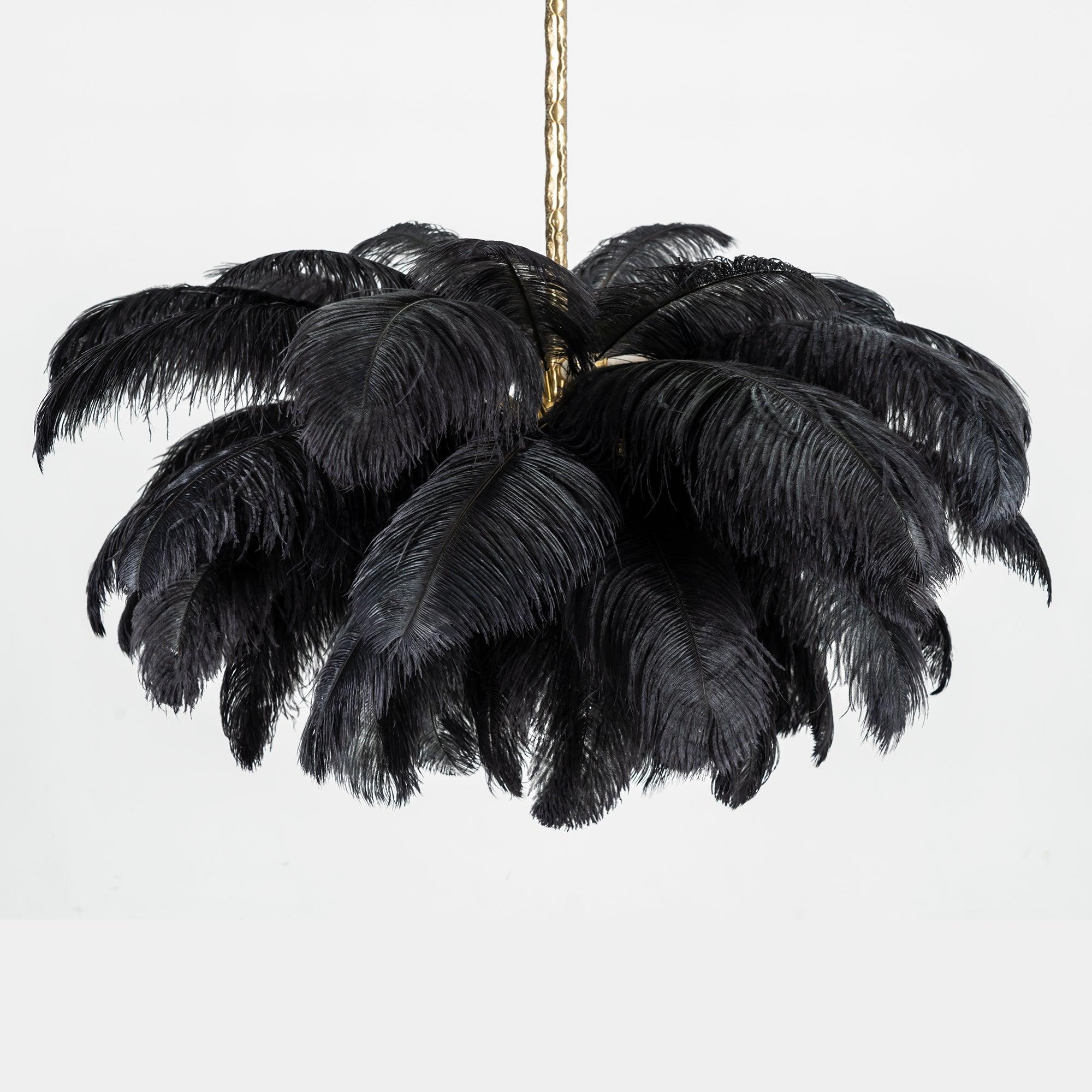 O'Moore Luxury Ostrich Feather Chandelier - Letslighting