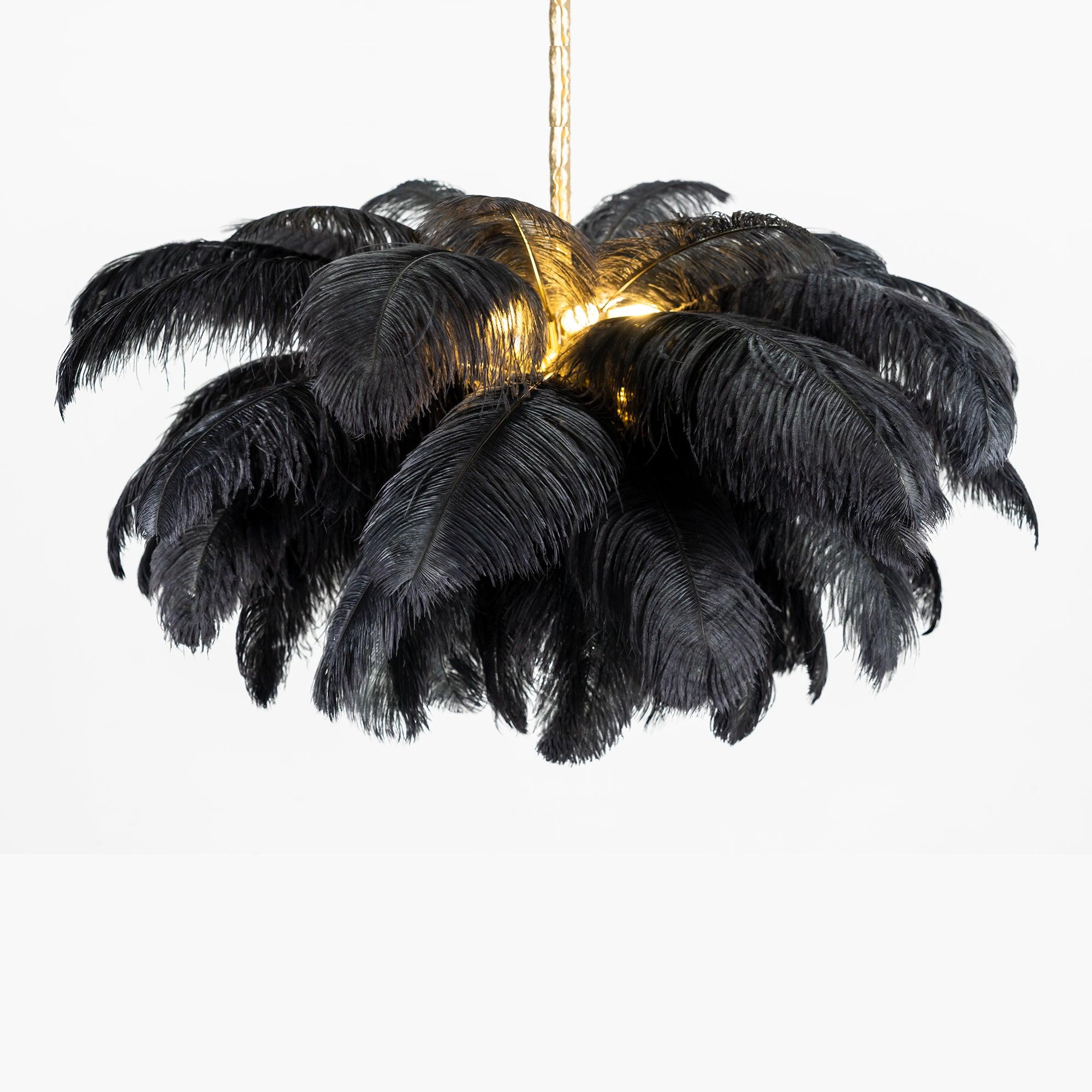O'Moore Luxury Ostrich Feather Chandelier - Letslighting