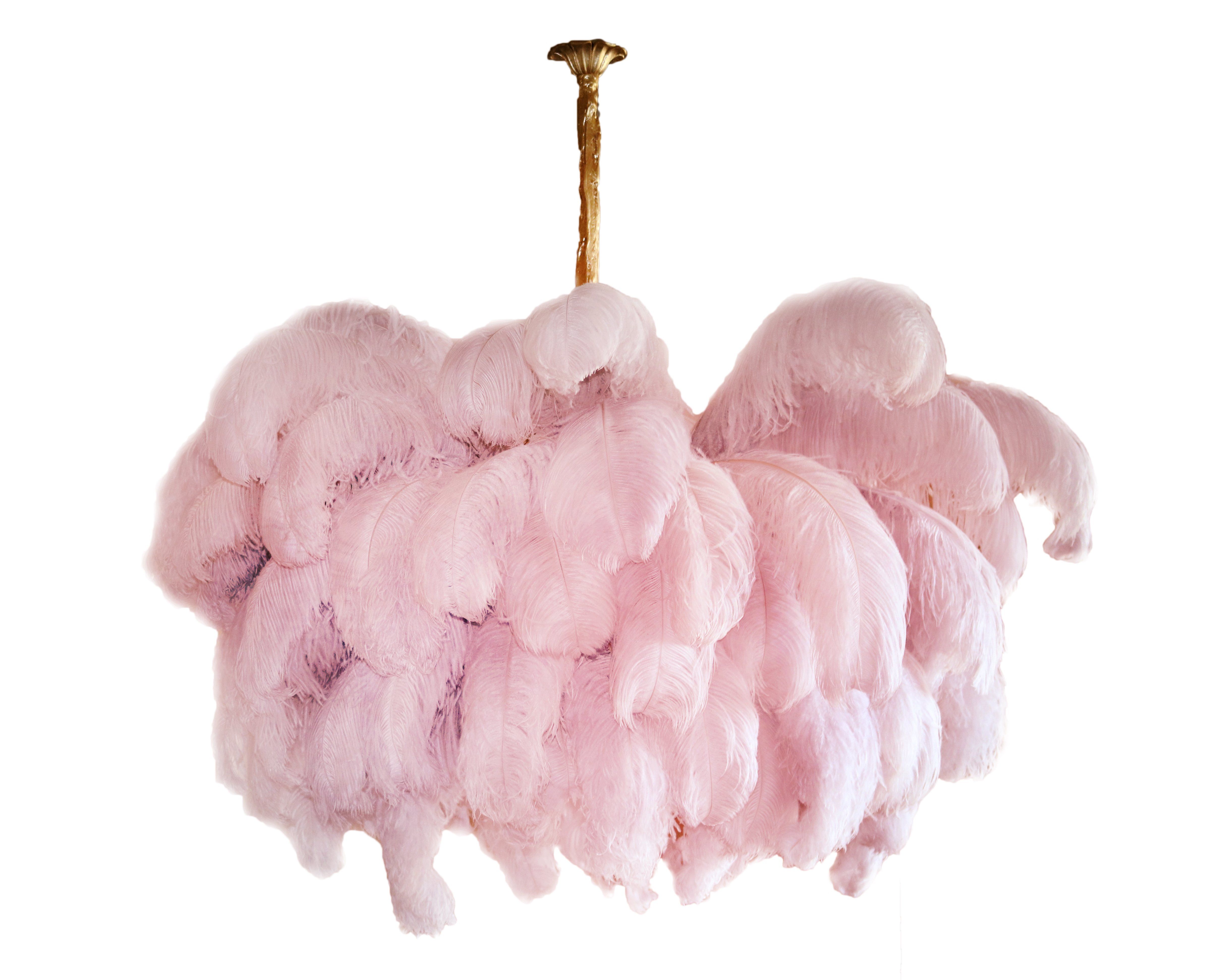 O'Moore Luxury Ostrich Feather Chandelier - Letslighting