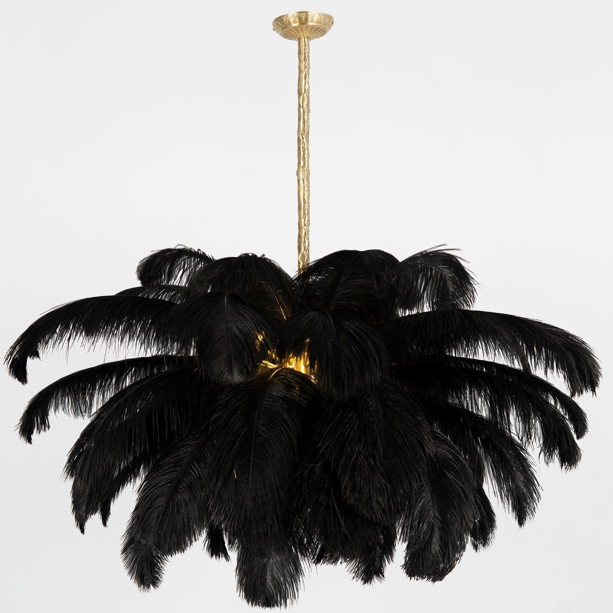 O'Moore Luxury Ostrich Feather Chandelier - Letslighting