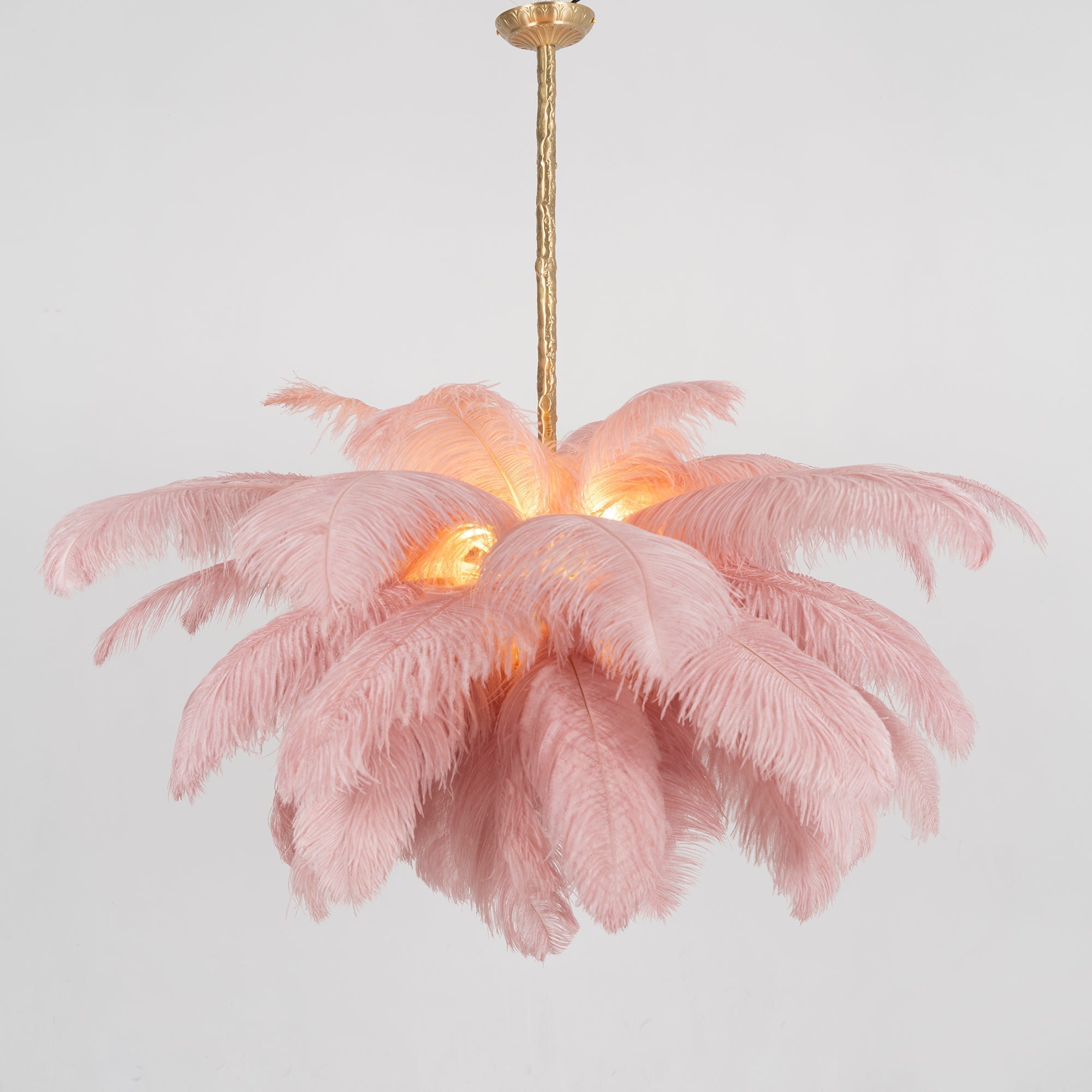 O'Moore Luxury Ostrich Feather Chandelier - Letslighting