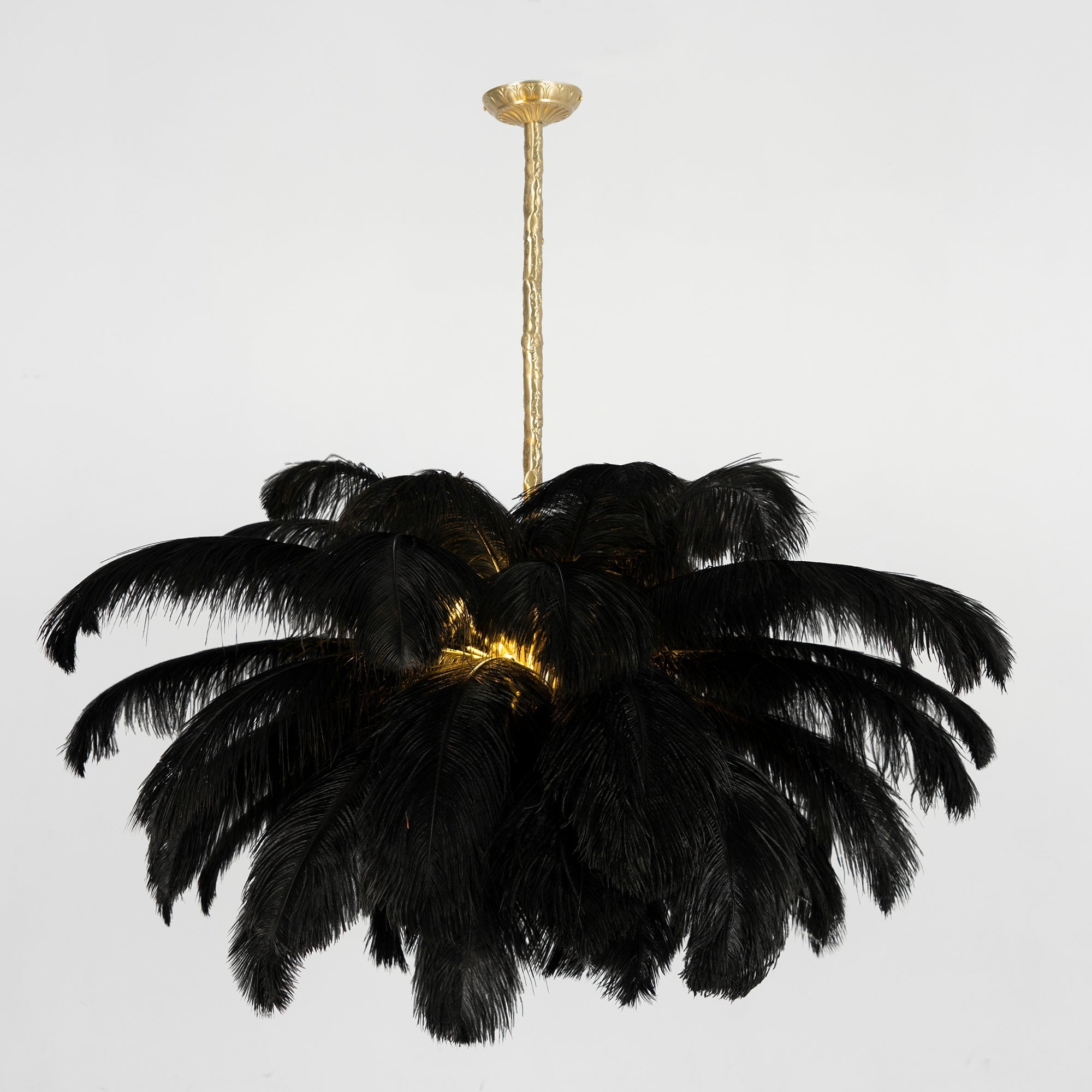 O'Moore Luxury Ostrich Feather Chandelier - Letslighting
