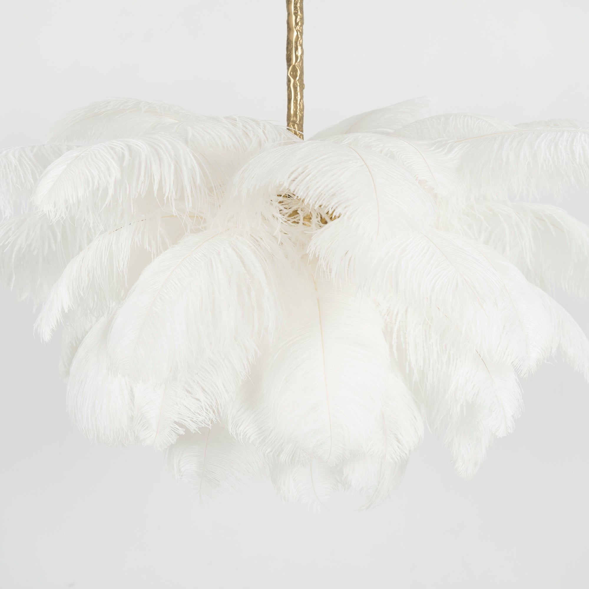 O'Moore Luxury Ostrich Feather Chandelier - Letslighting