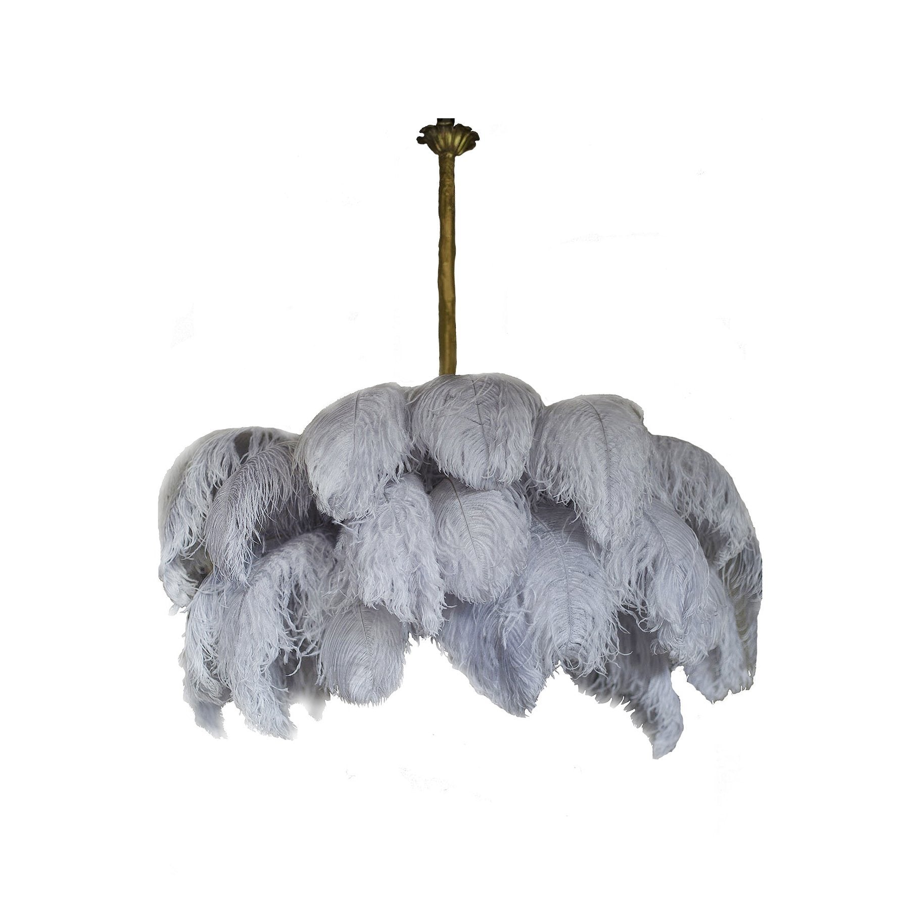 O'Moore Luxury Ostrich Feather Chandelier - Letslighting