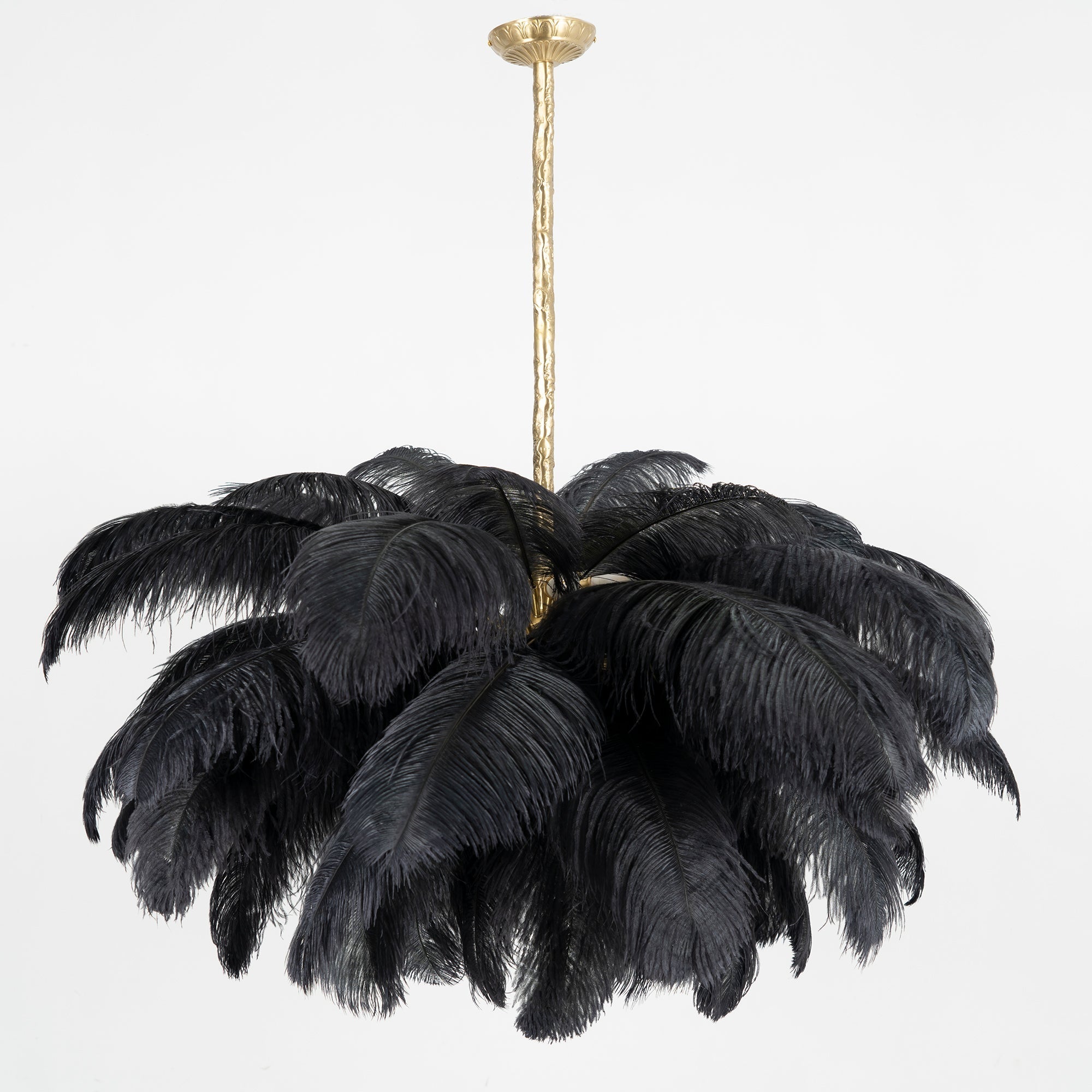 O'Moore Luxury Ostrich Feather Chandelier - Letslighting