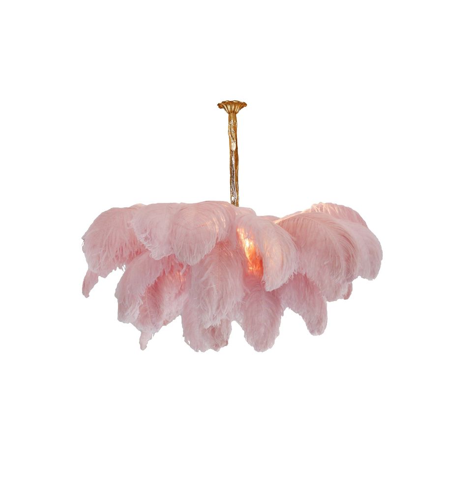 O'Moore Luxury Ostrich Feather Chandelier - Letslighting