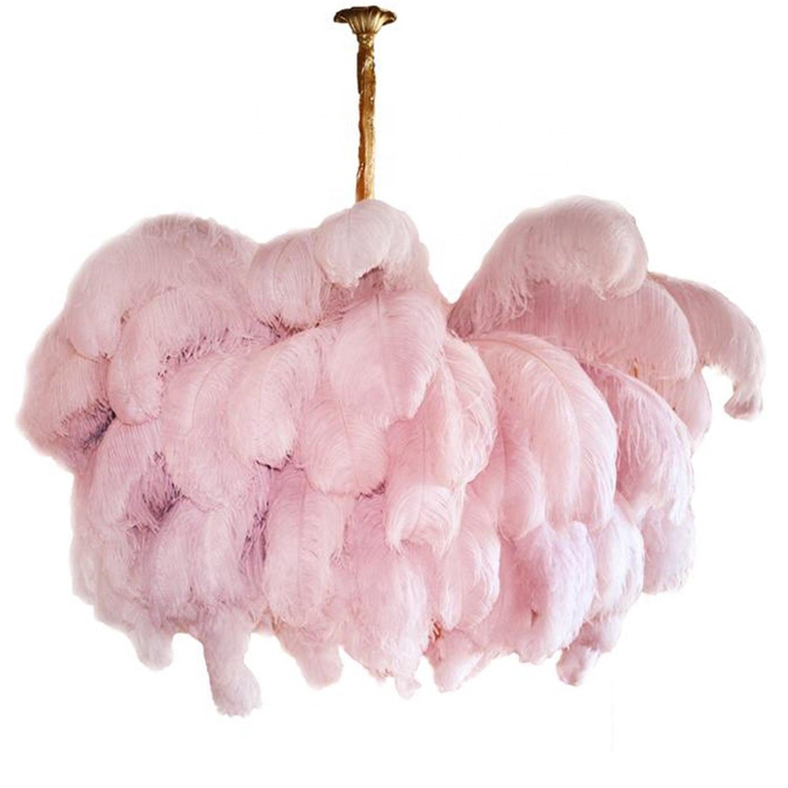 O'Moore Luxury Ostrich Feather Chandelier - Letslighting