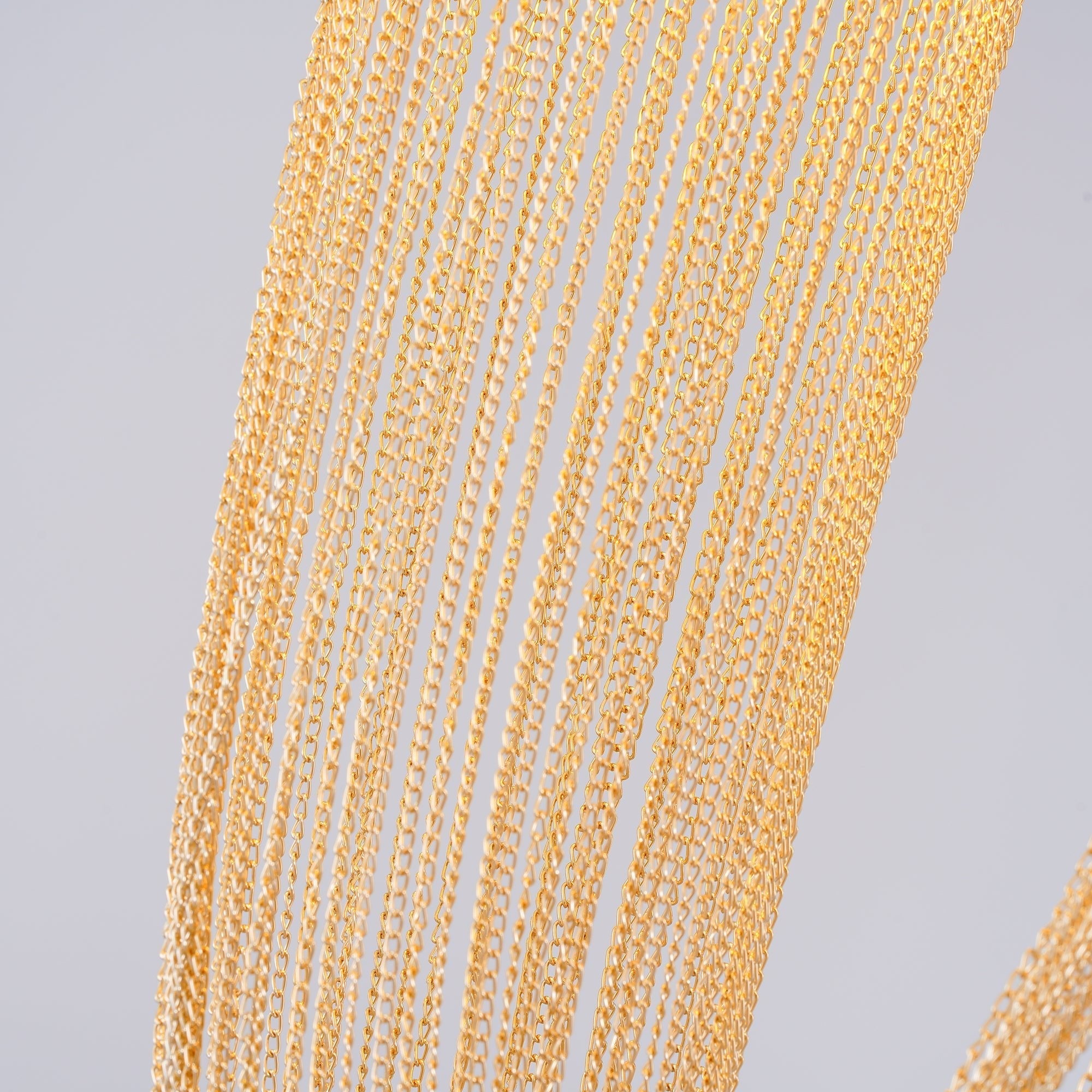 Lustra Pendant Light Copper Chain Sculptural Modern - Letslighting