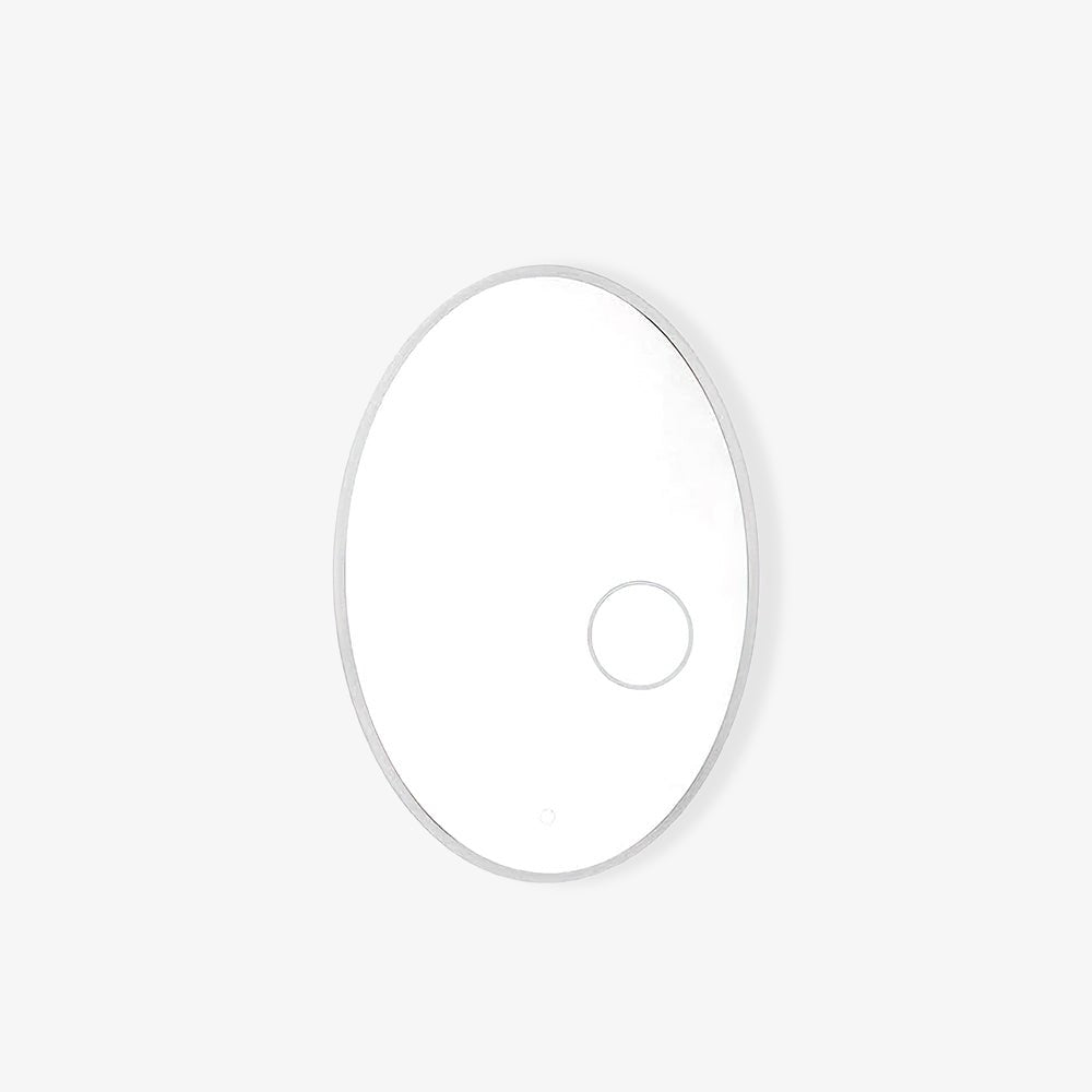 Ovariel Oval Mirror Plastic Wall Light - Letslighting