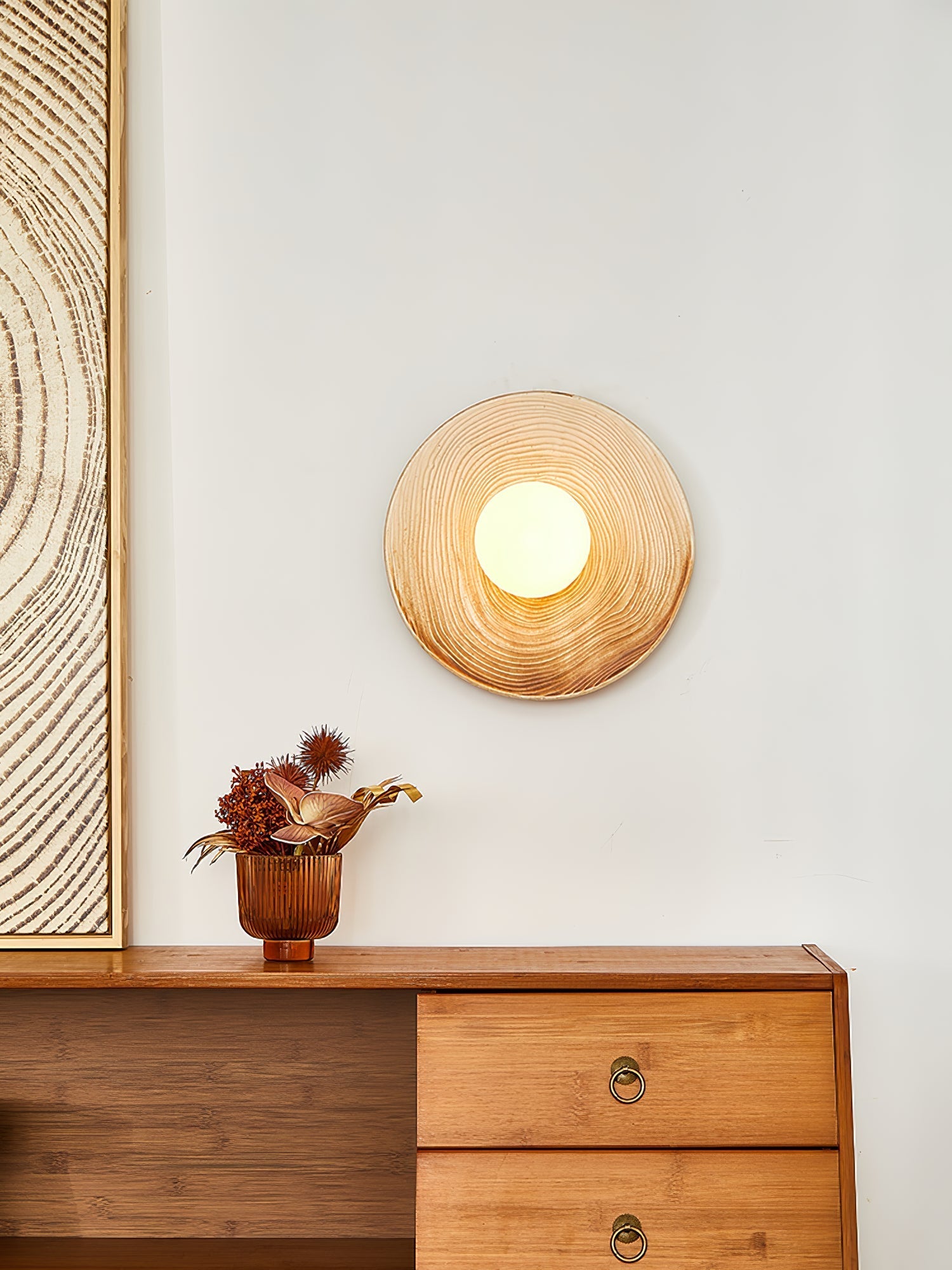 Zelene Wall lamp Nordic Art Ceramic Sconce - Letslighting