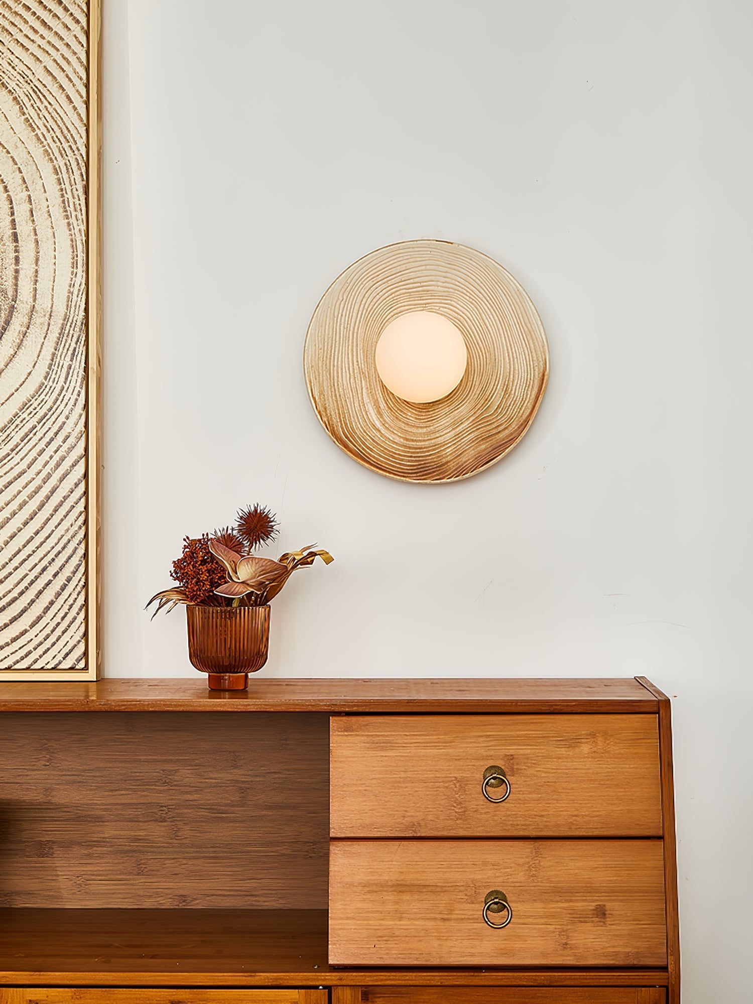 Zelene Wall lamp Nordic Art Ceramic Sconce - Letslighting