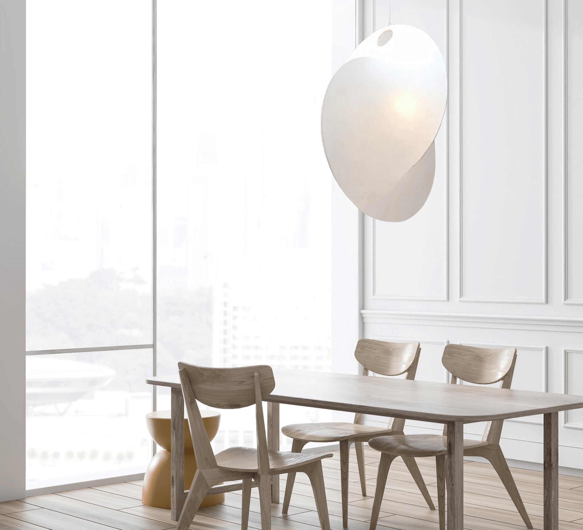 Mirelian Steel Artistic Pendant Lamp - Letslighting