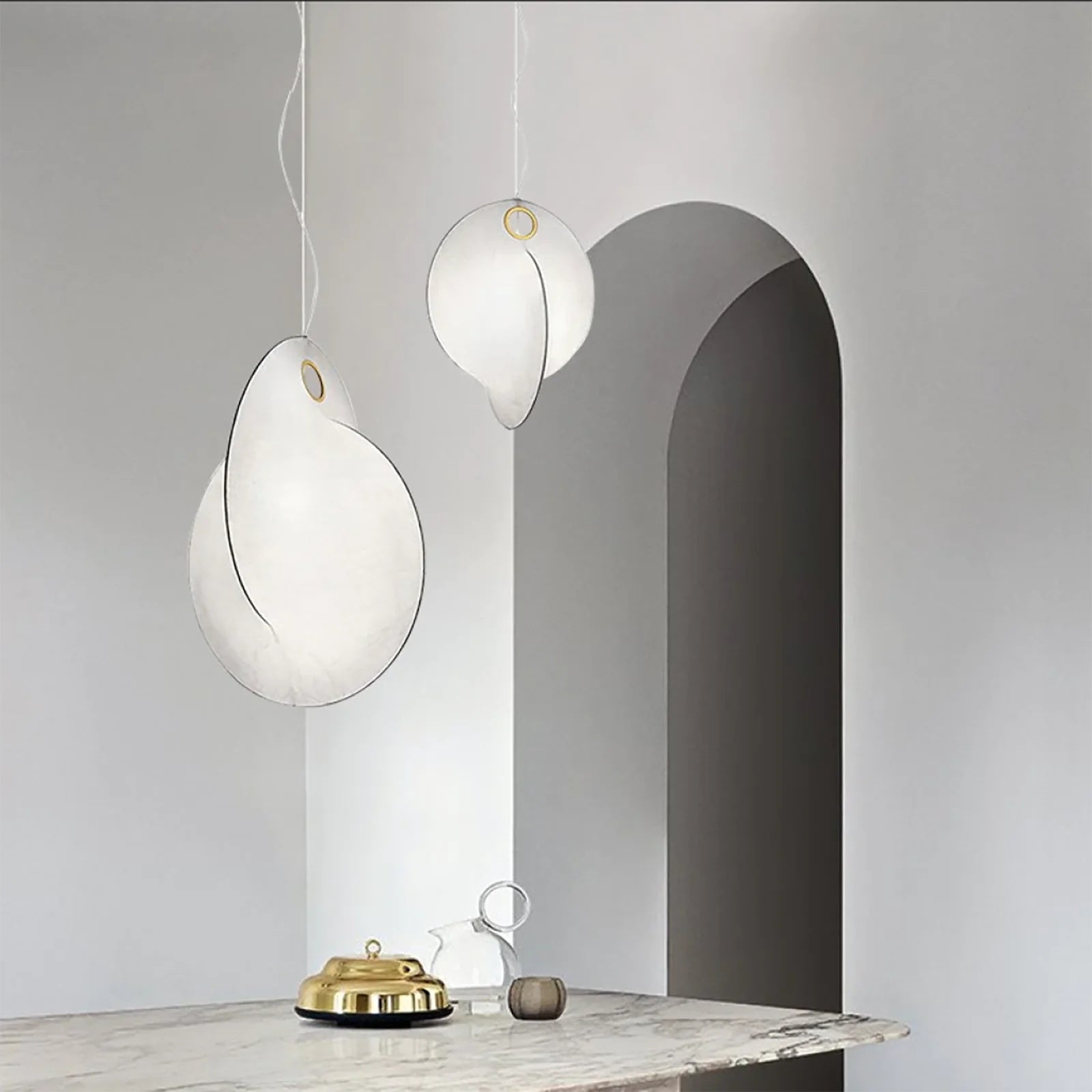 Mirelian Steel Artistic Pendant Lamp - Letslighting