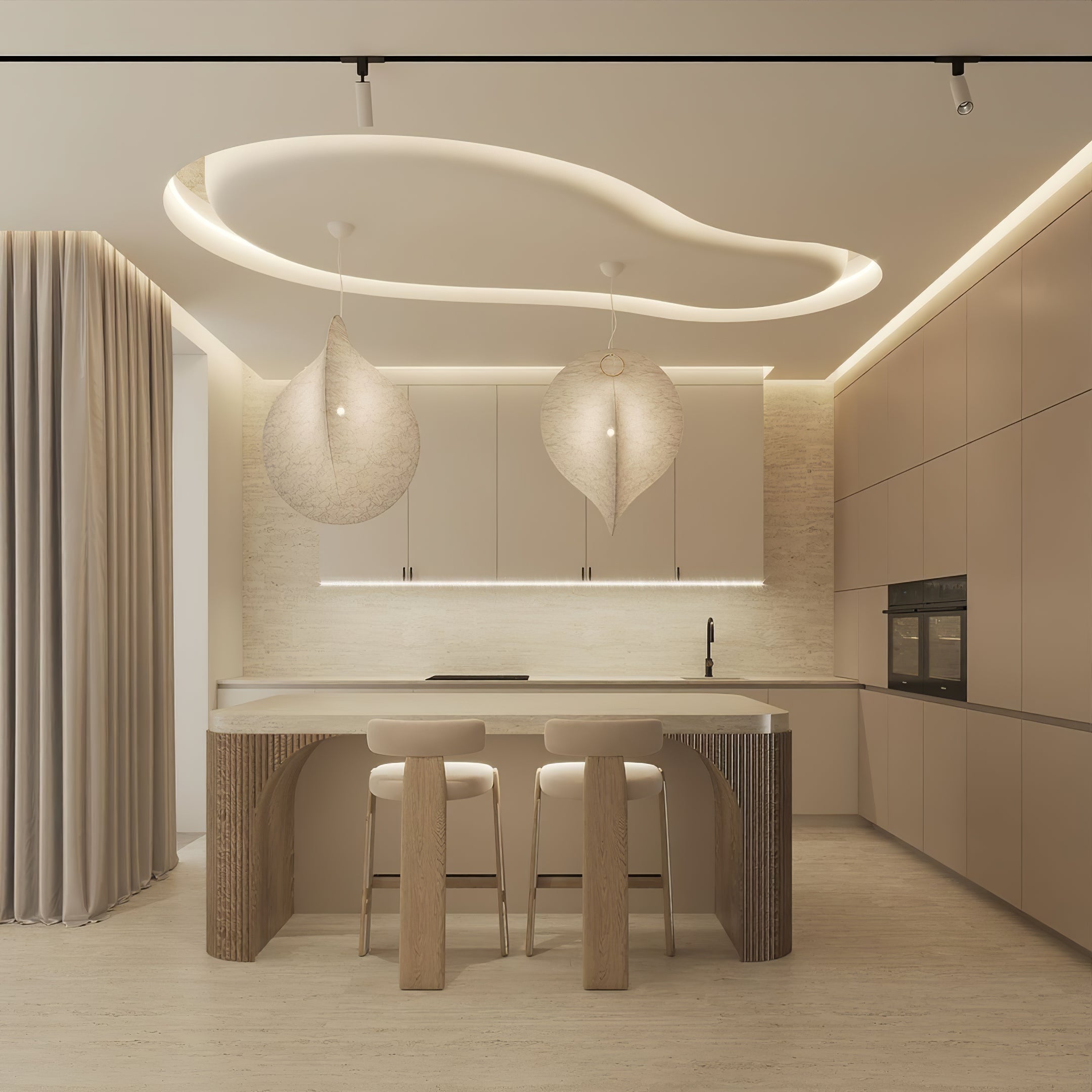 Mirelian Steel Artistic Pendant Lamp - Letslighting