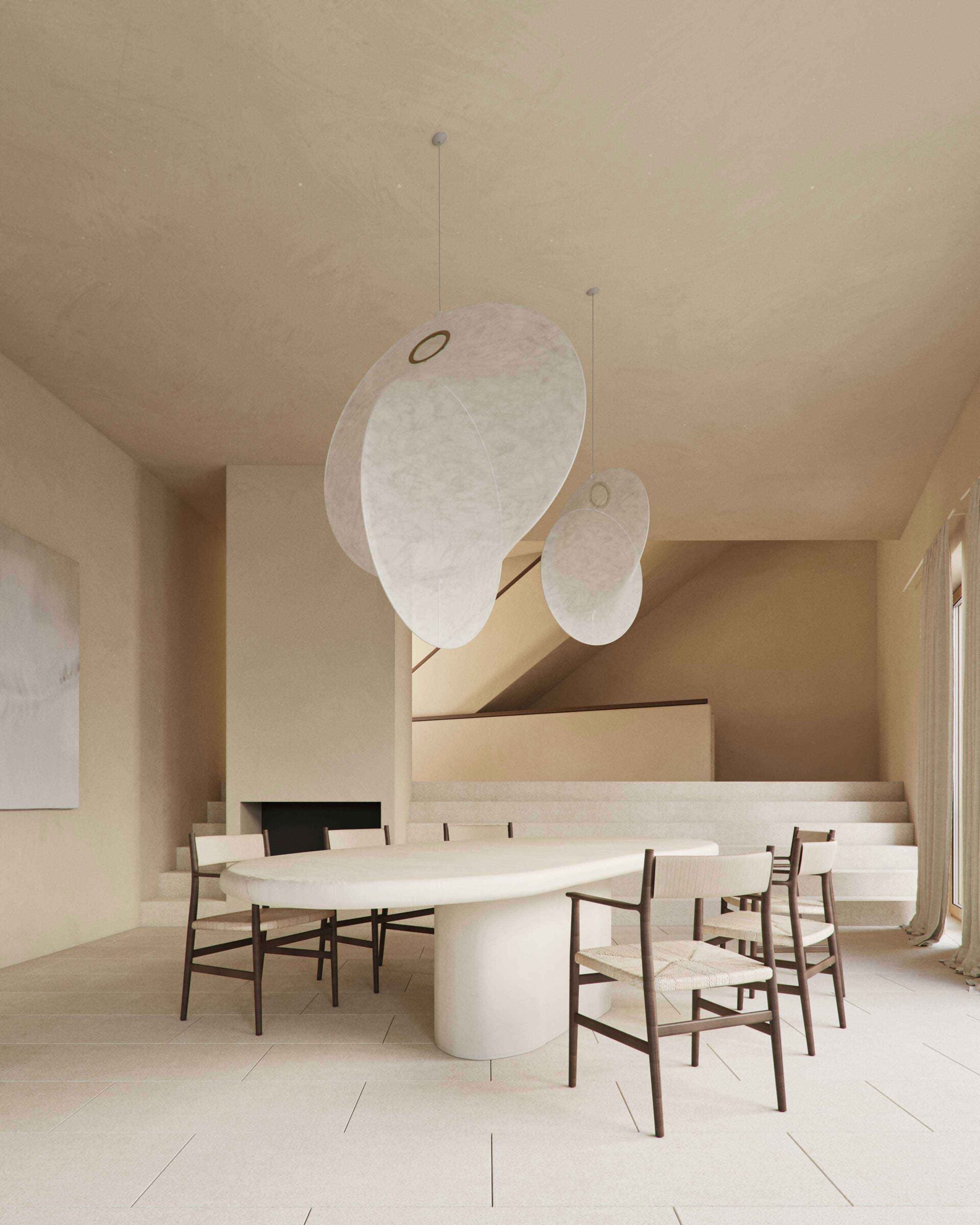 Mirelian Steel Artistic Pendant Lamp - Letslighting