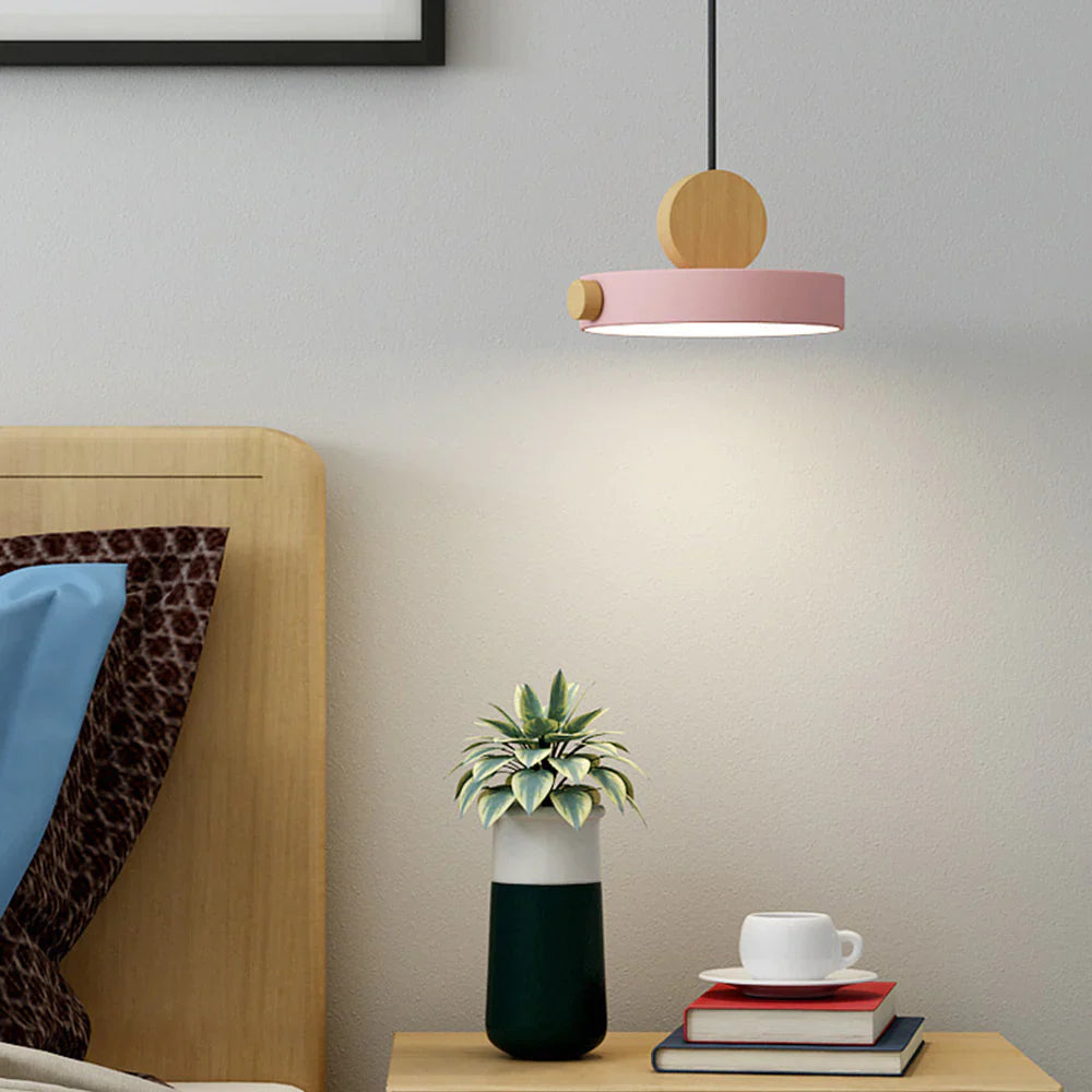 Valentina Design Pendant Light Wood Living Room - Letslighting