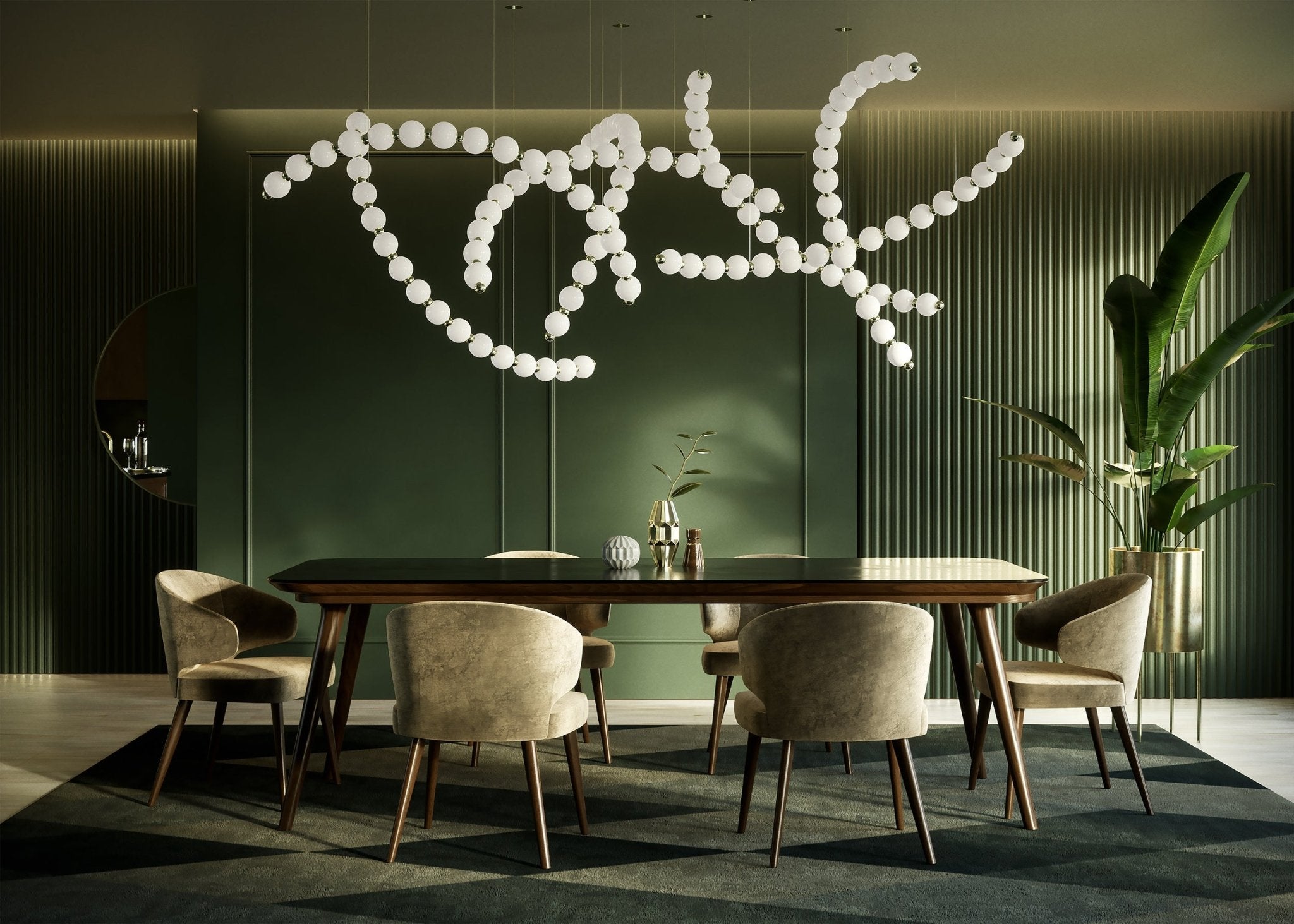 Pearl Drop Customize Chandelier - Letslighting
