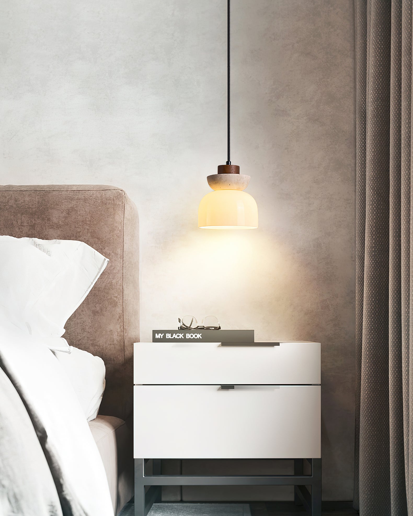 Ritta Layered Dome Pendant Lamp - Letslighting