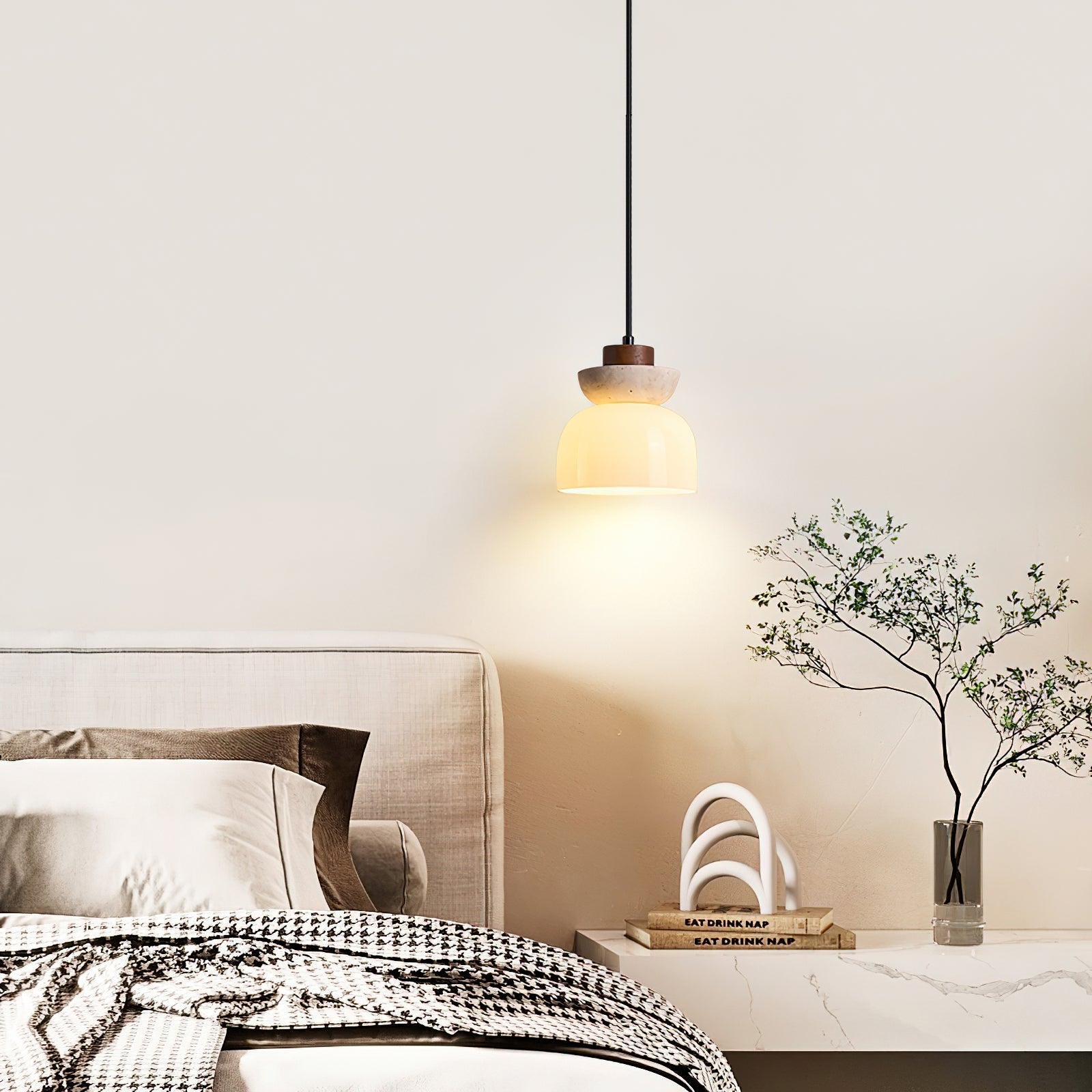 Ritta Layered Dome Pendant Lamp - Letslighting