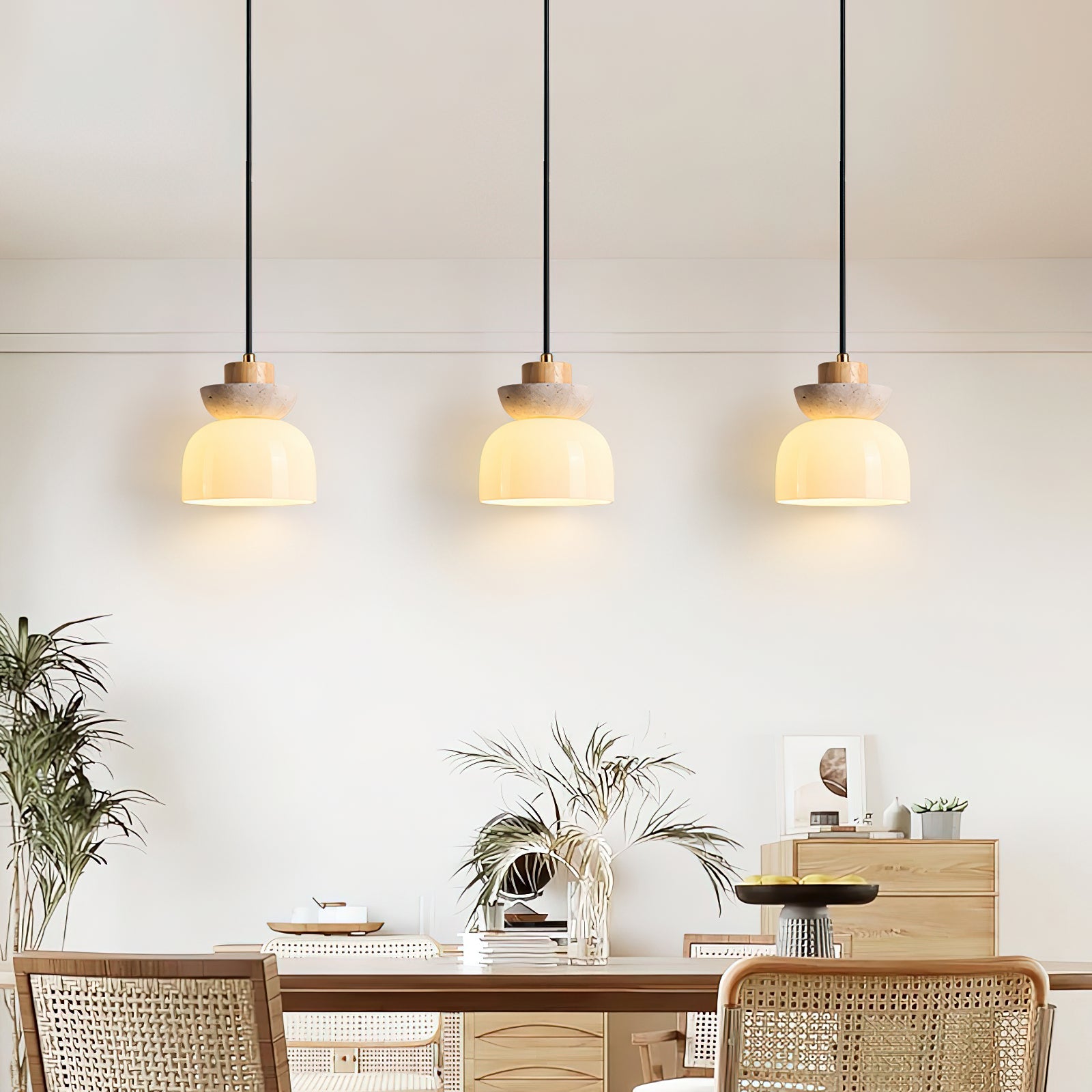 Ritta Layered Dome Pendant Lamp - Letslighting