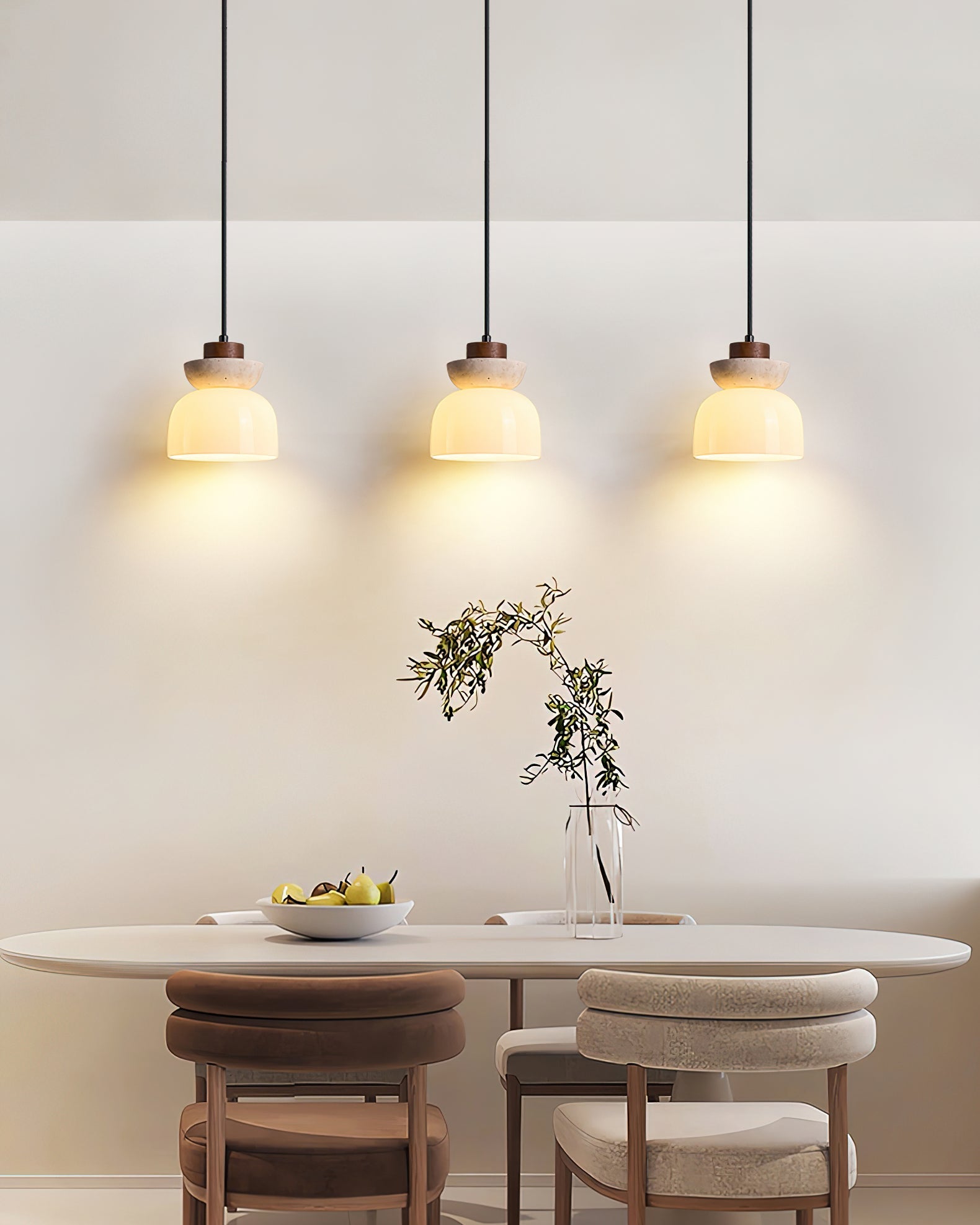 Ritta Layered Dome Pendant Lamp - Letslighting