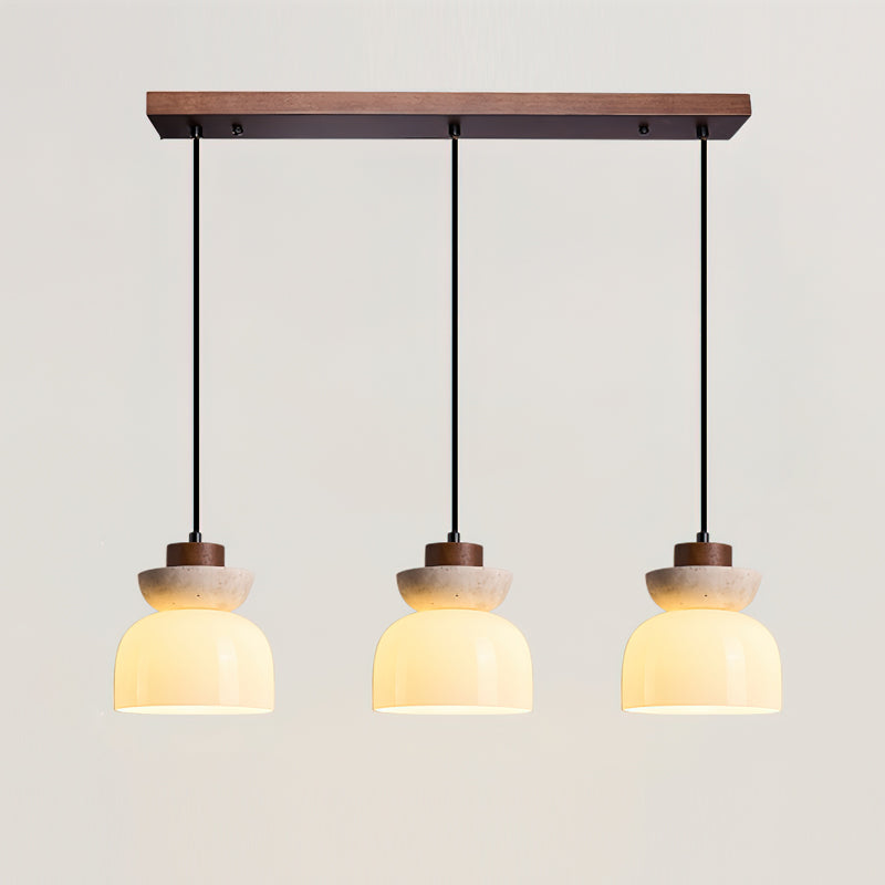 Ritta Layered Dome Pendant Lamp - Letslighting