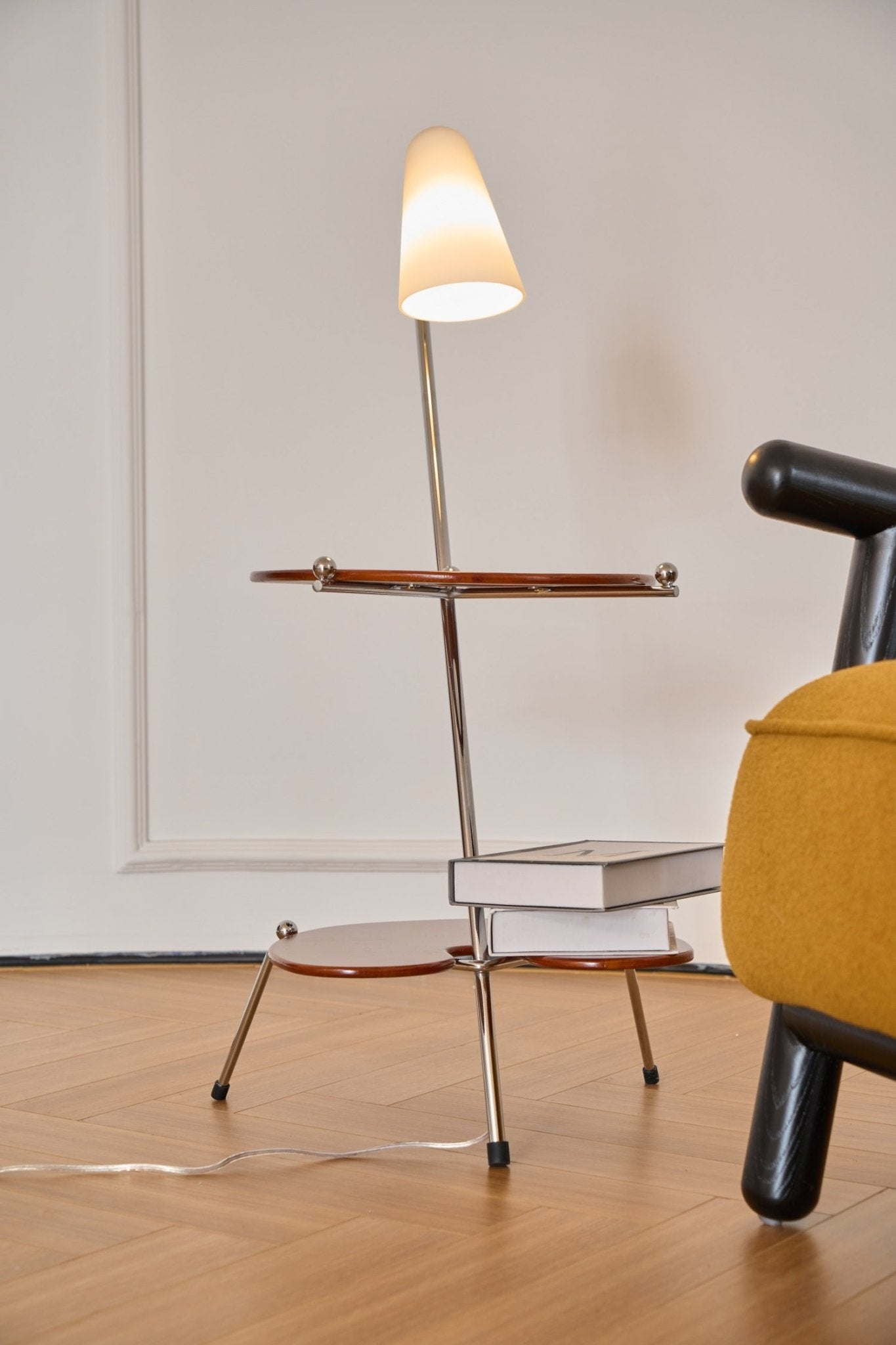 Vaughn Modern Wood Floor Lamp - Letslighting
