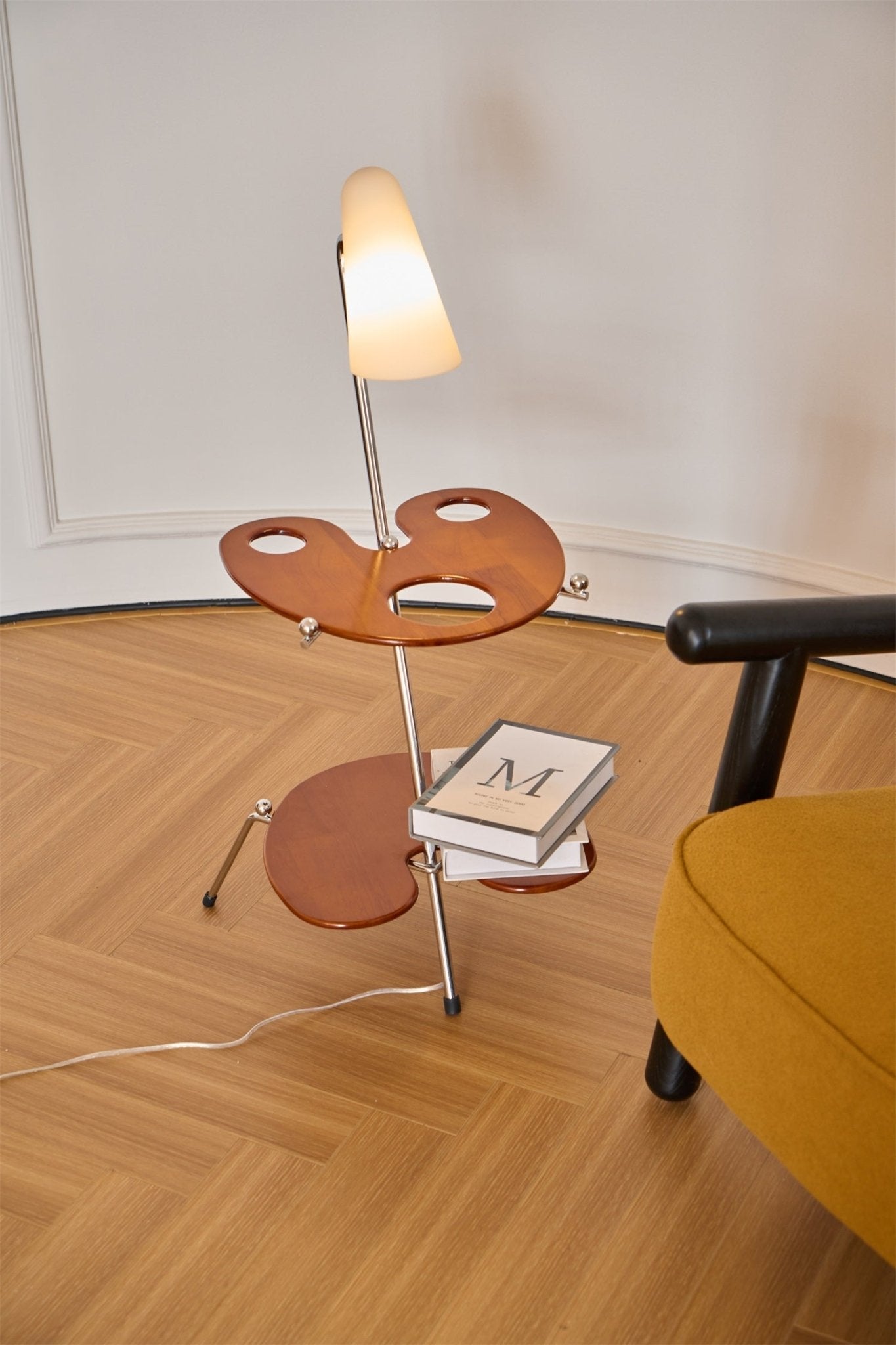 Vaughn Modern Wood Floor Lamp - Letslighting
