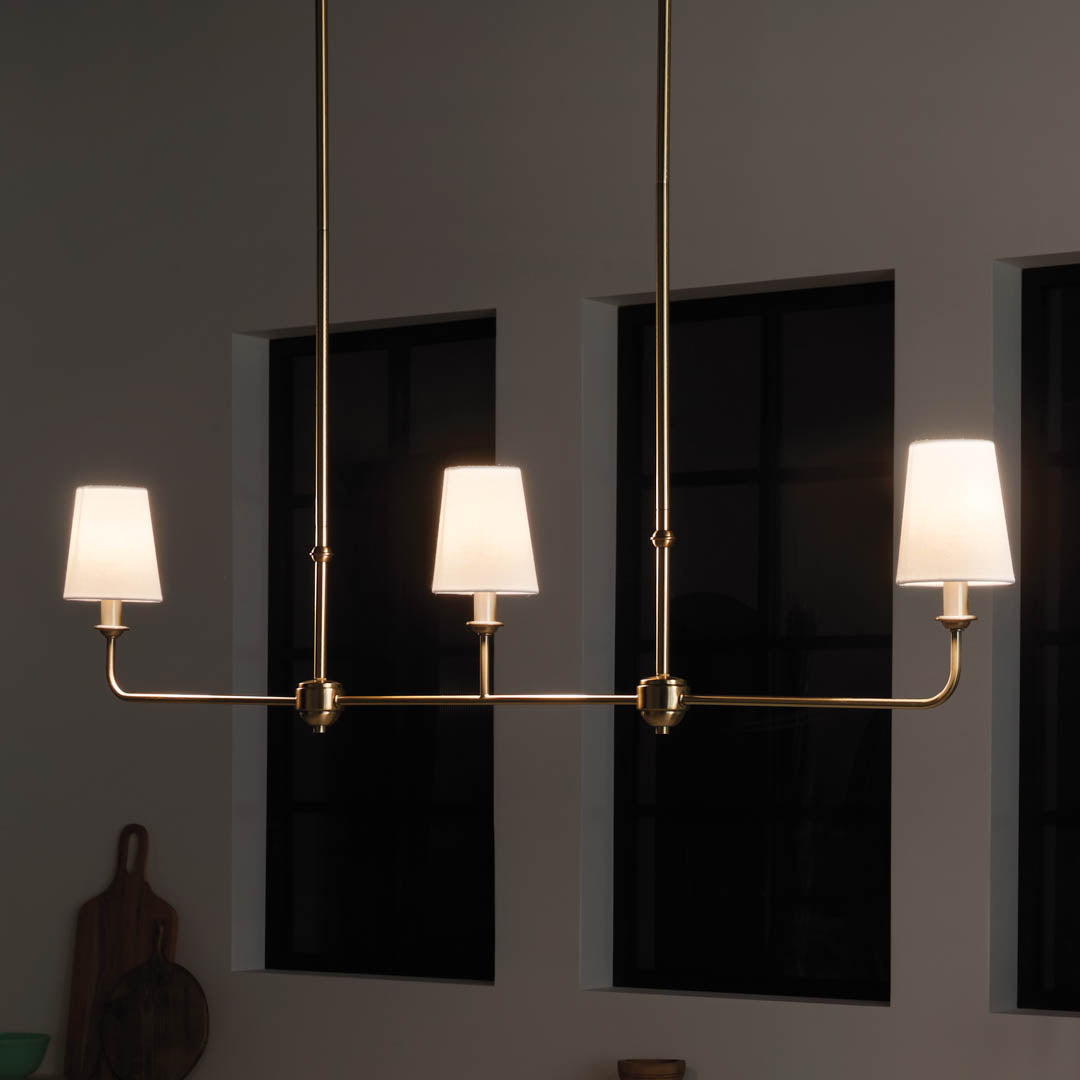 Mymareth Modern Minimalist Linear Chandelier - Letslighting