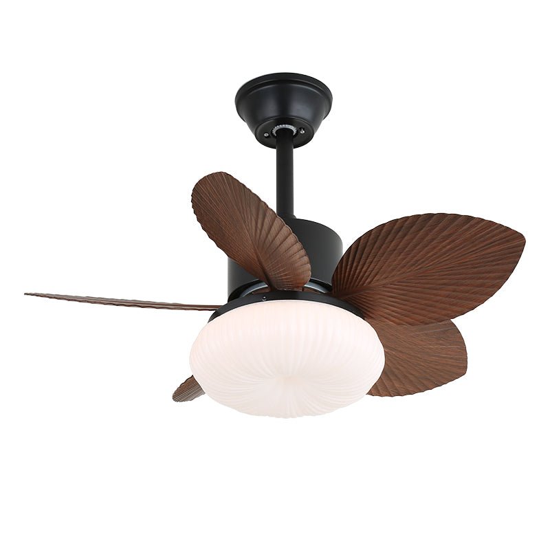 Liora Tropical Wood Ceiling Fan Light - Letslighting