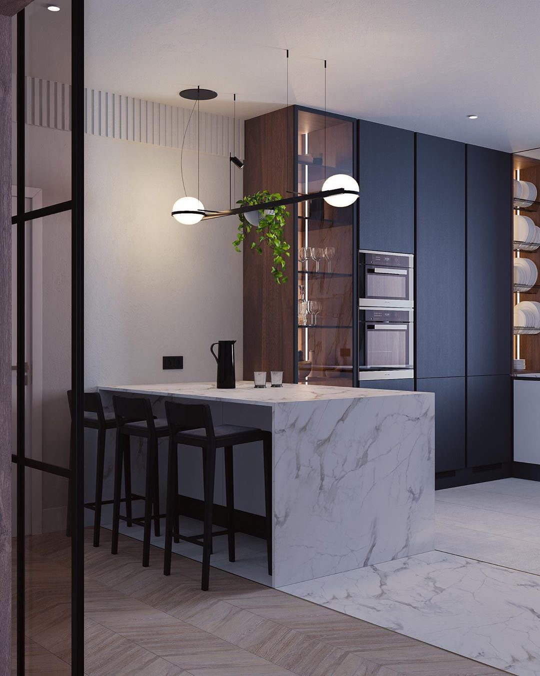 Vacaria Modern Minimalist Plastic Pendant Lamp - Letslighting