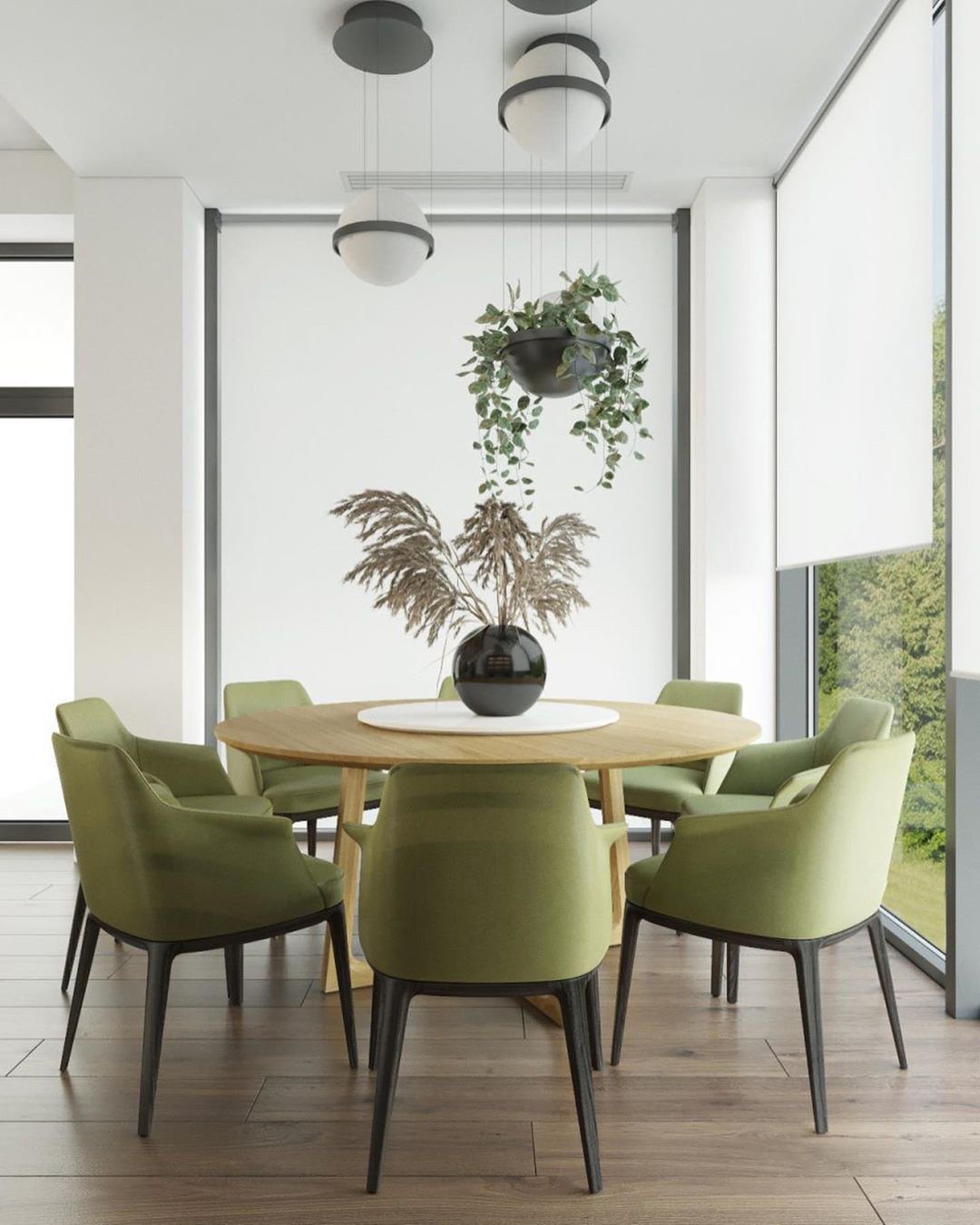 Vacaria Modern Minimalist Plastic Pendant Lamp - Letslighting