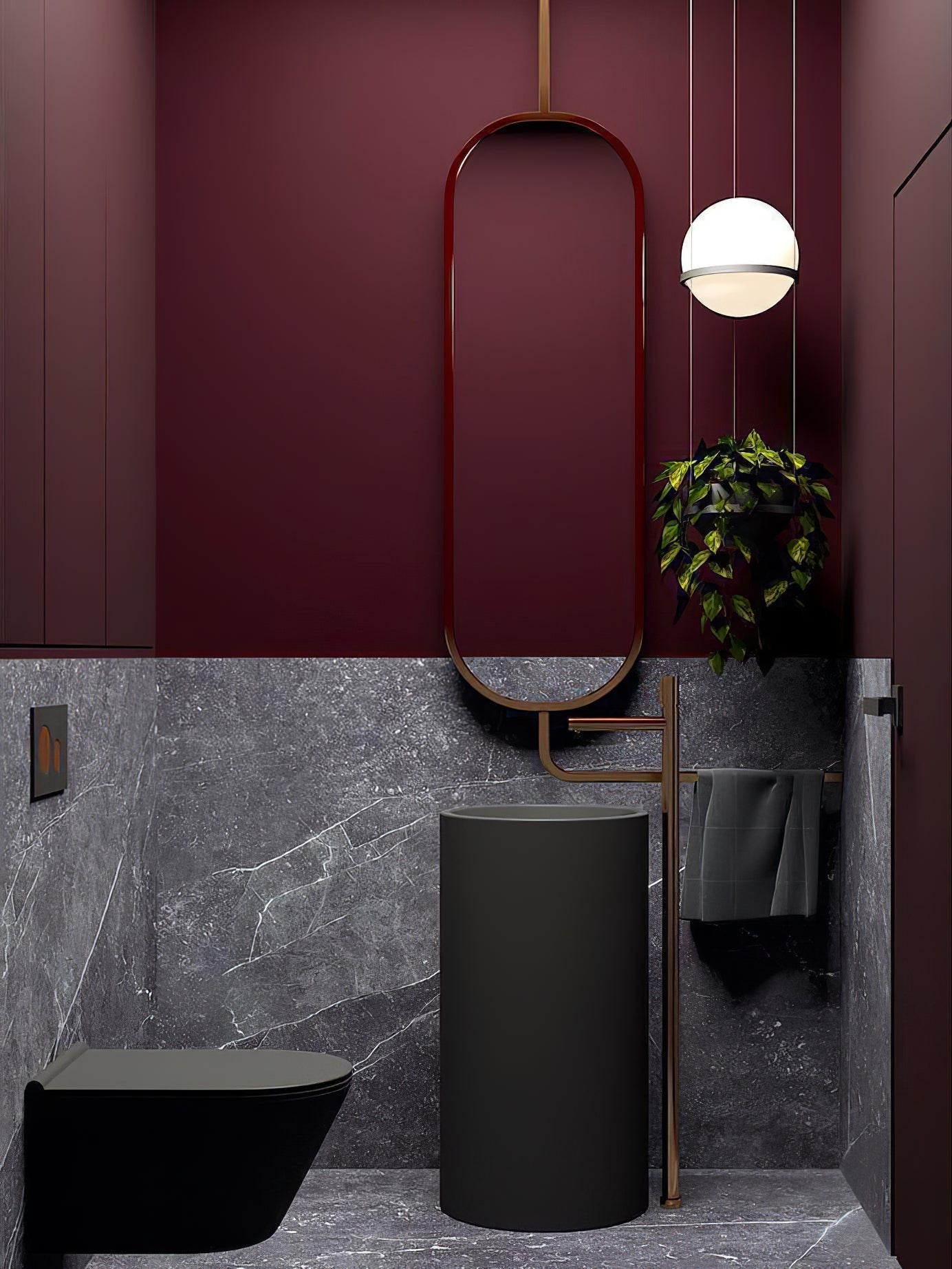 Vacaria Modern Minimalist Plastic Pendant Lamp - Letslighting