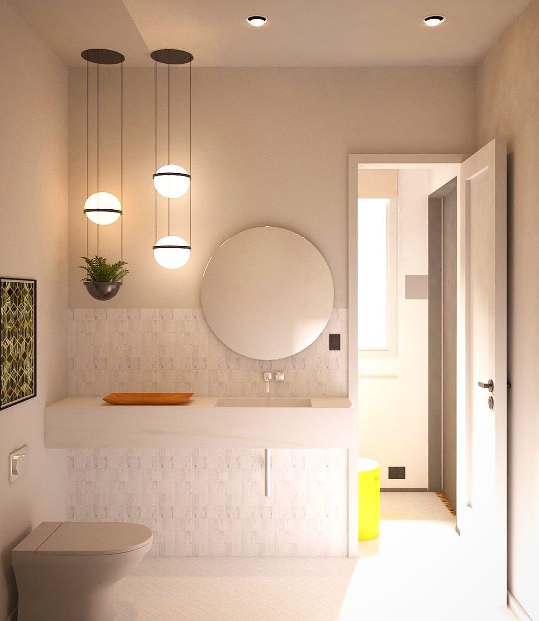 Vacaria Modern Minimalist Plastic Pendant Lamp - Letslighting