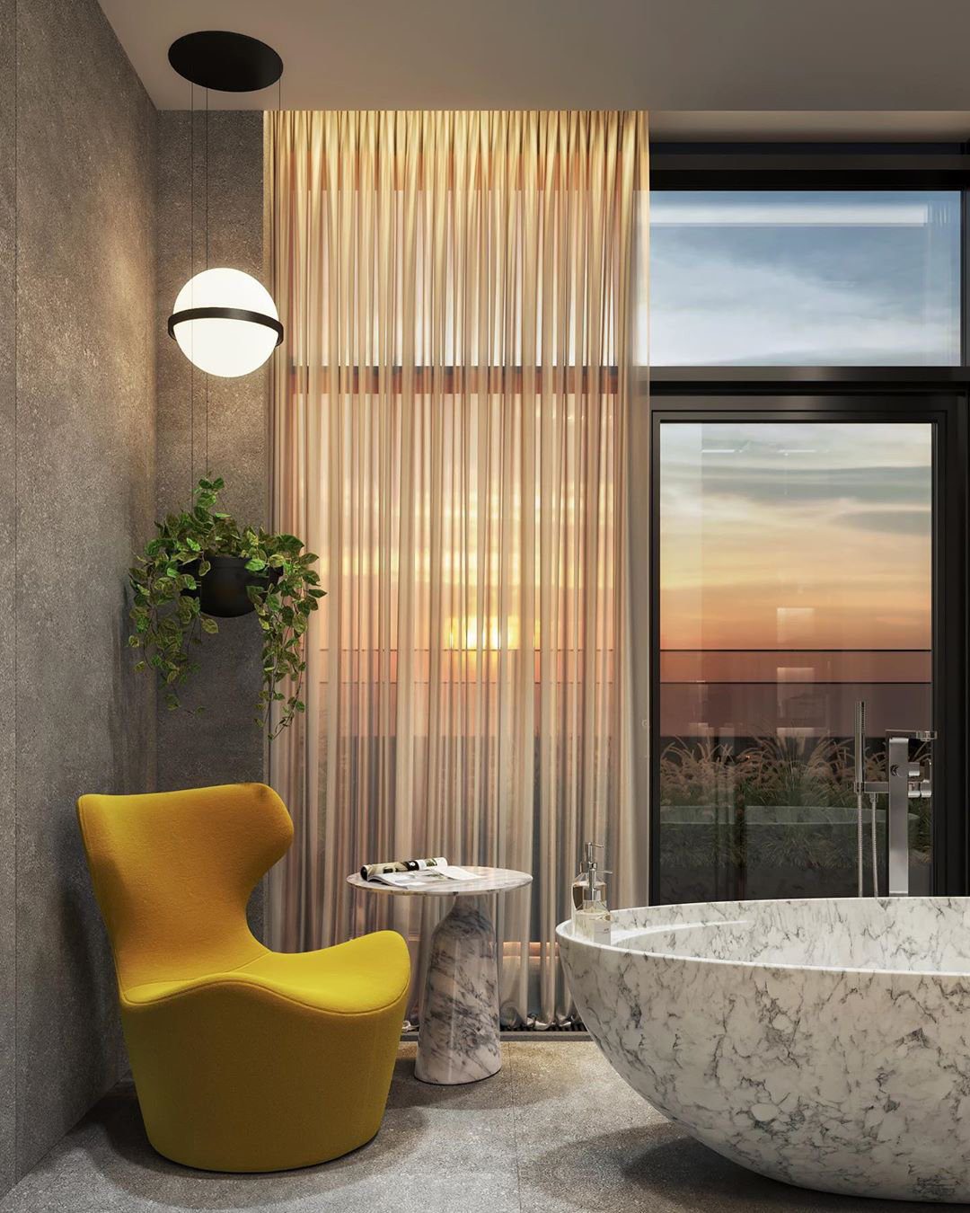 Vacaria Modern Minimalist Plastic Pendant Lamp - Letslighting