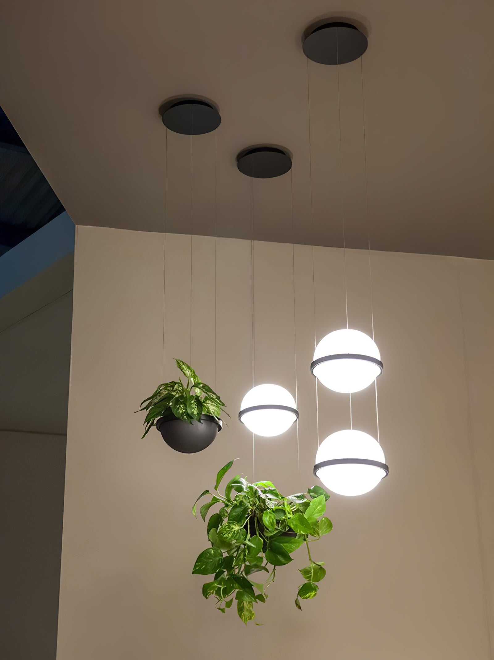 Vacaria Modern Minimalist Plastic Pendant Lamp - Letslighting