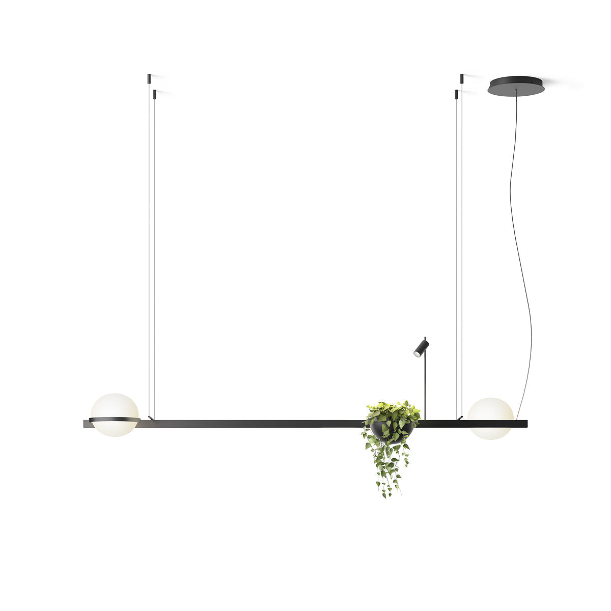 Vacaria Modern Minimalist Plastic Pendant Lamp - Letslighting