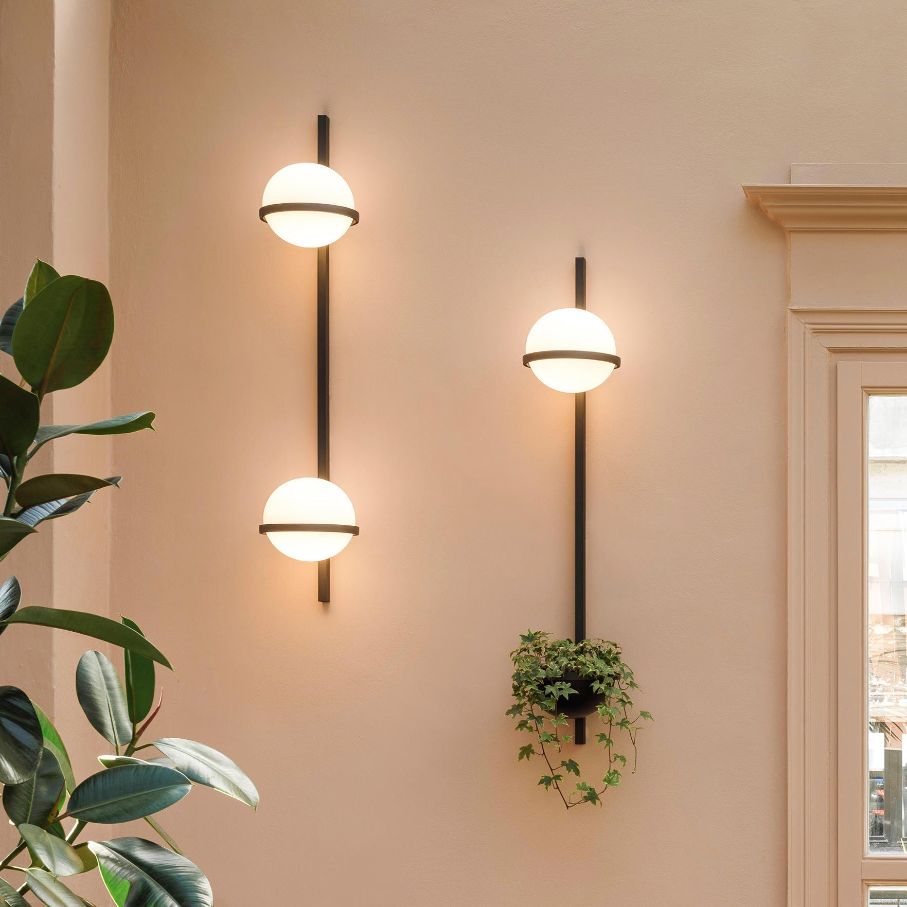 Olthaarae Modern Minimalist Plastic Wall Lamp - Letslighting