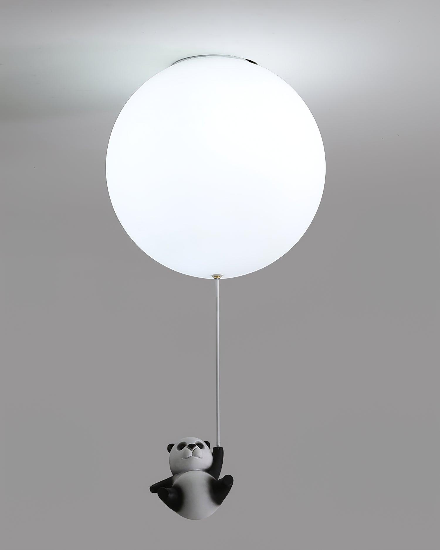 Aursilos Elegance Panda Glass Ceiling Lamp - Letslighting