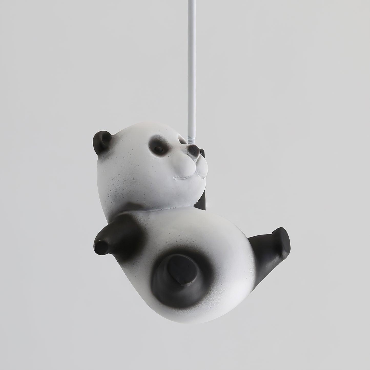 Aursilos Elegance Panda Glass Ceiling Lamp - Letslighting