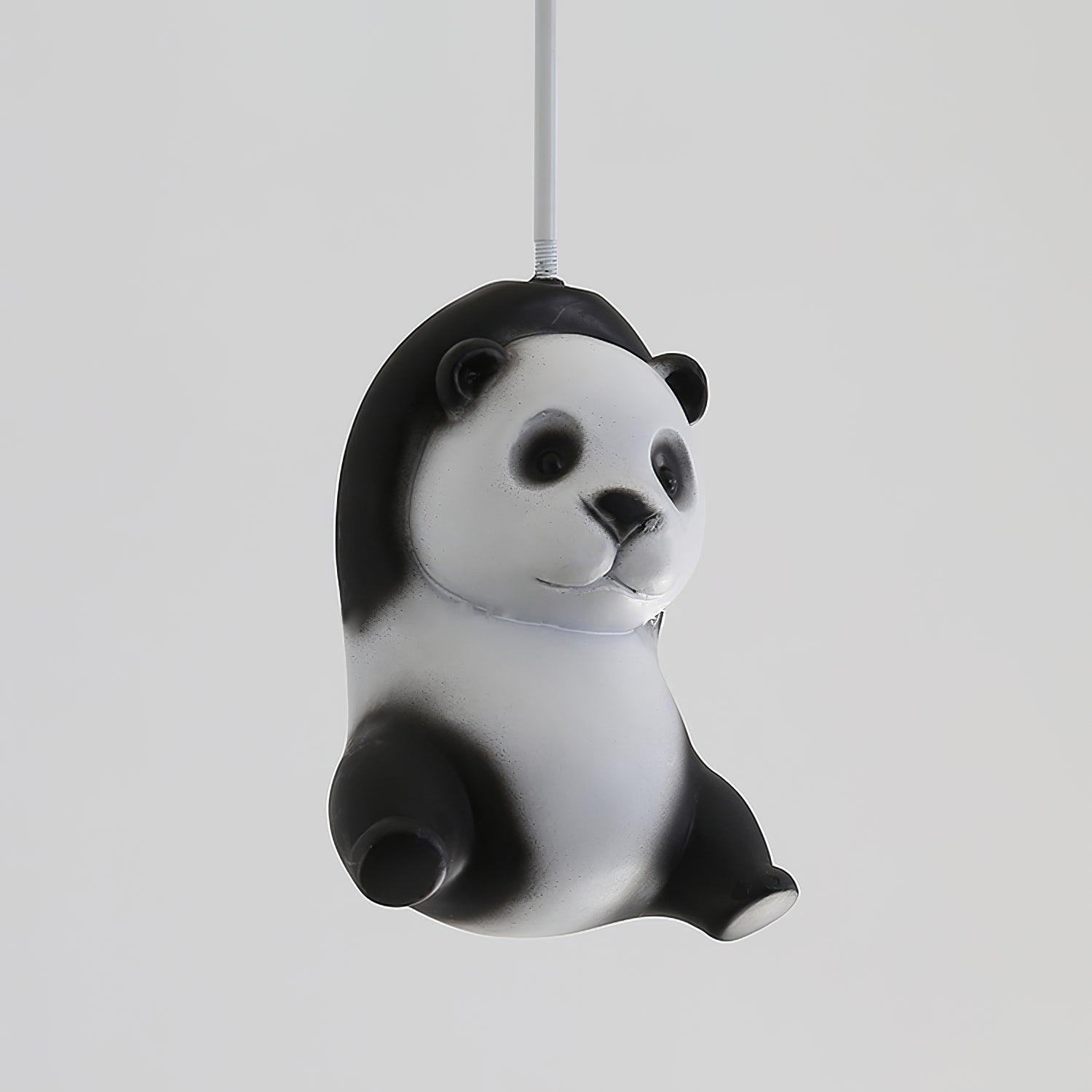 Aursilos Elegance Panda Glass Ceiling Lamp - Letslighting